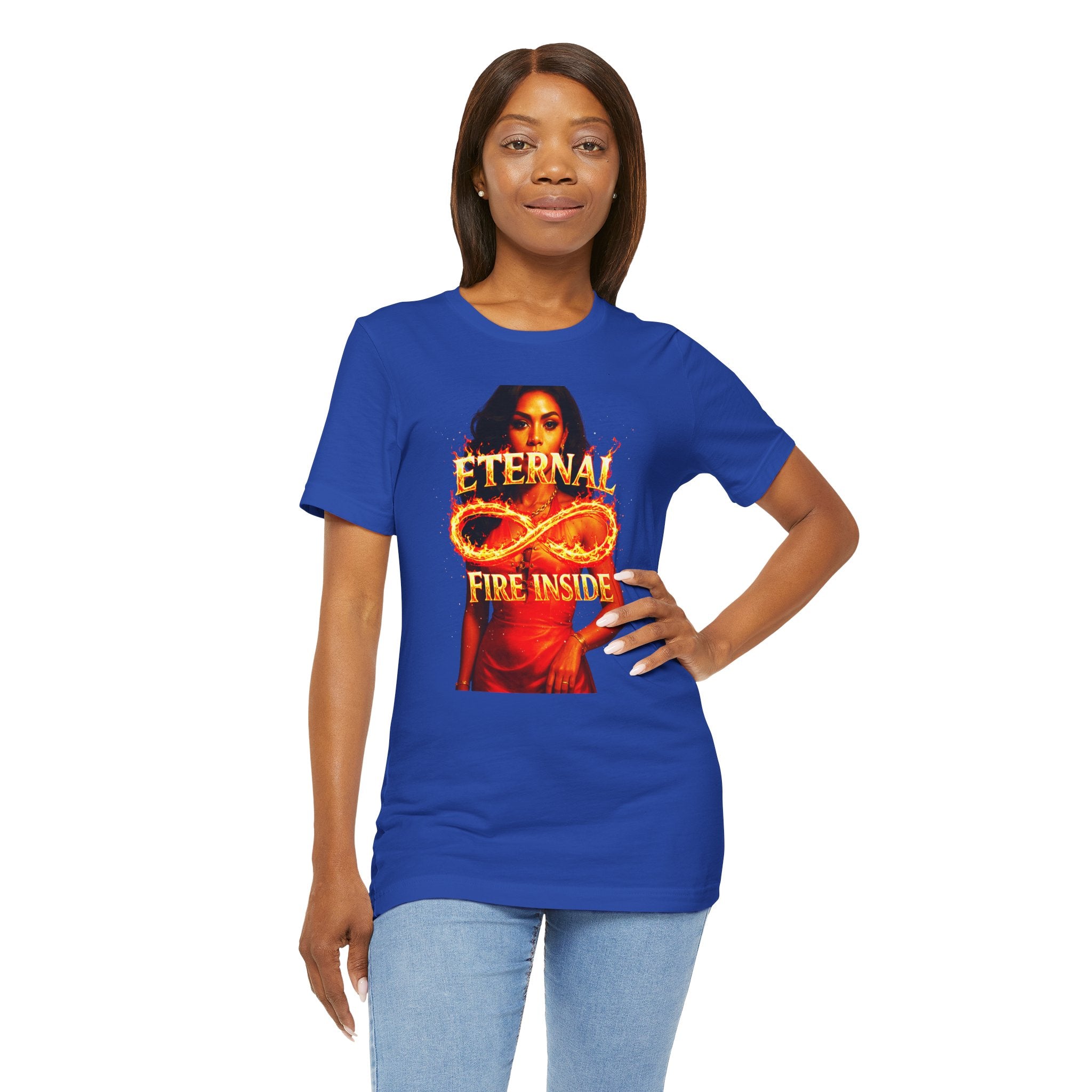 Eternal Fire Inside Graphic Statement Tee