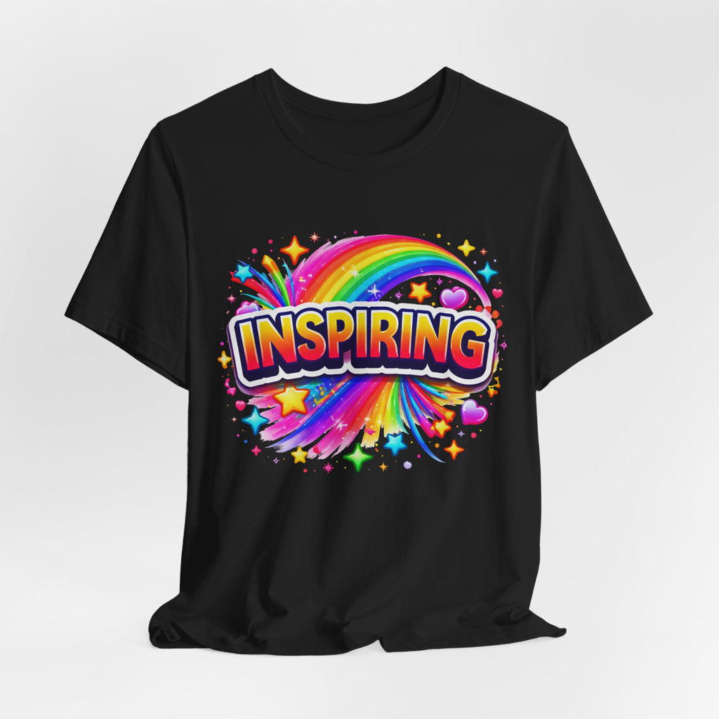 Inspiring Rainbow Graphic Tee