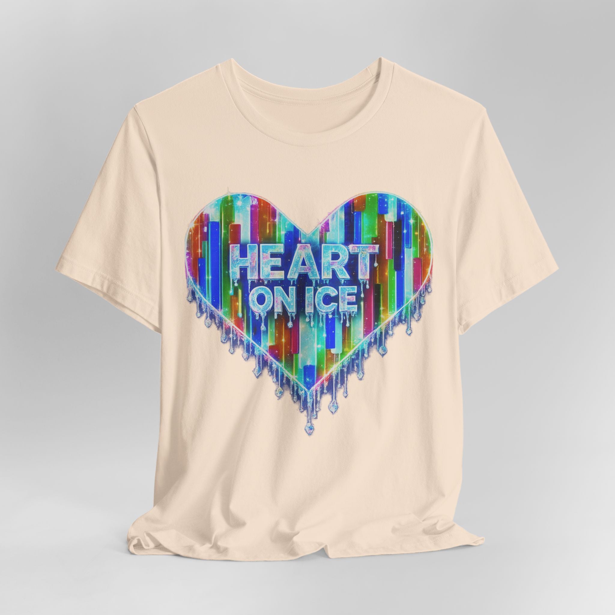 Heart on Ice Diamond Melt Graphic Tee