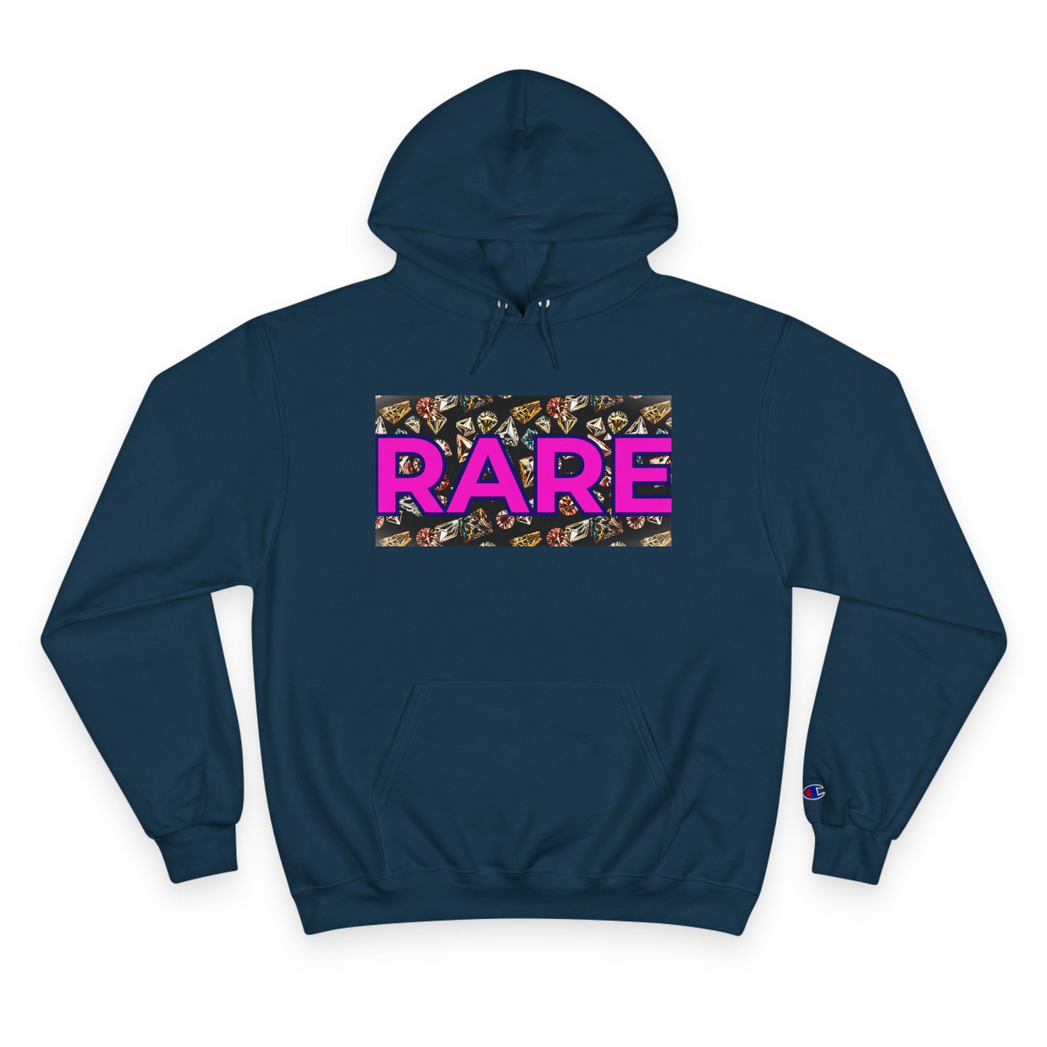 Rare Diamond Design Champion Hoodie