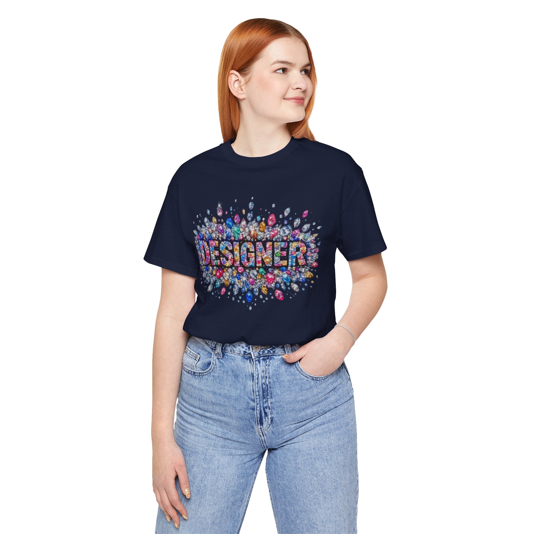 Designer Gemstone Typography Graphic Tee