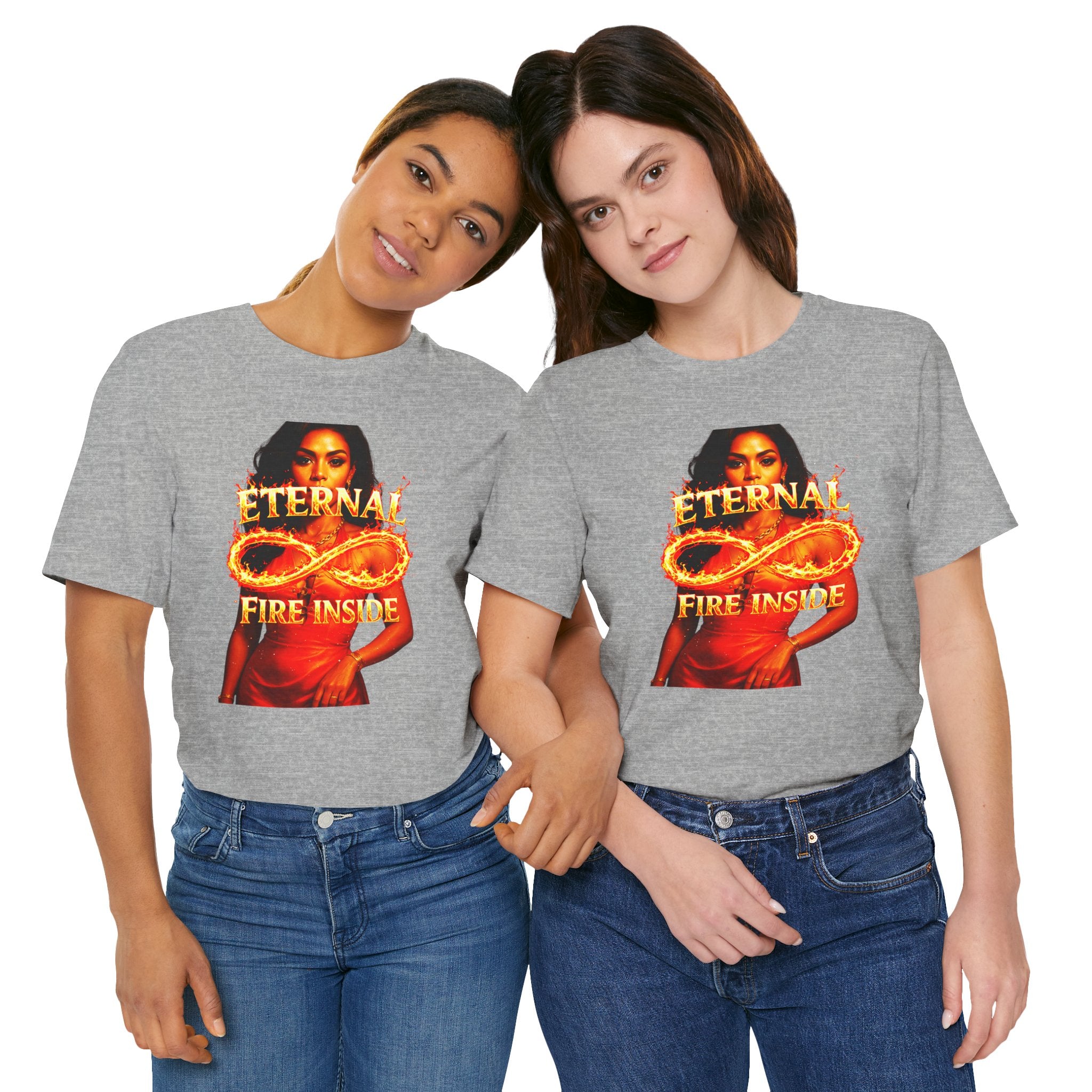 Eternal Fire Inside Graphic Statement Tee