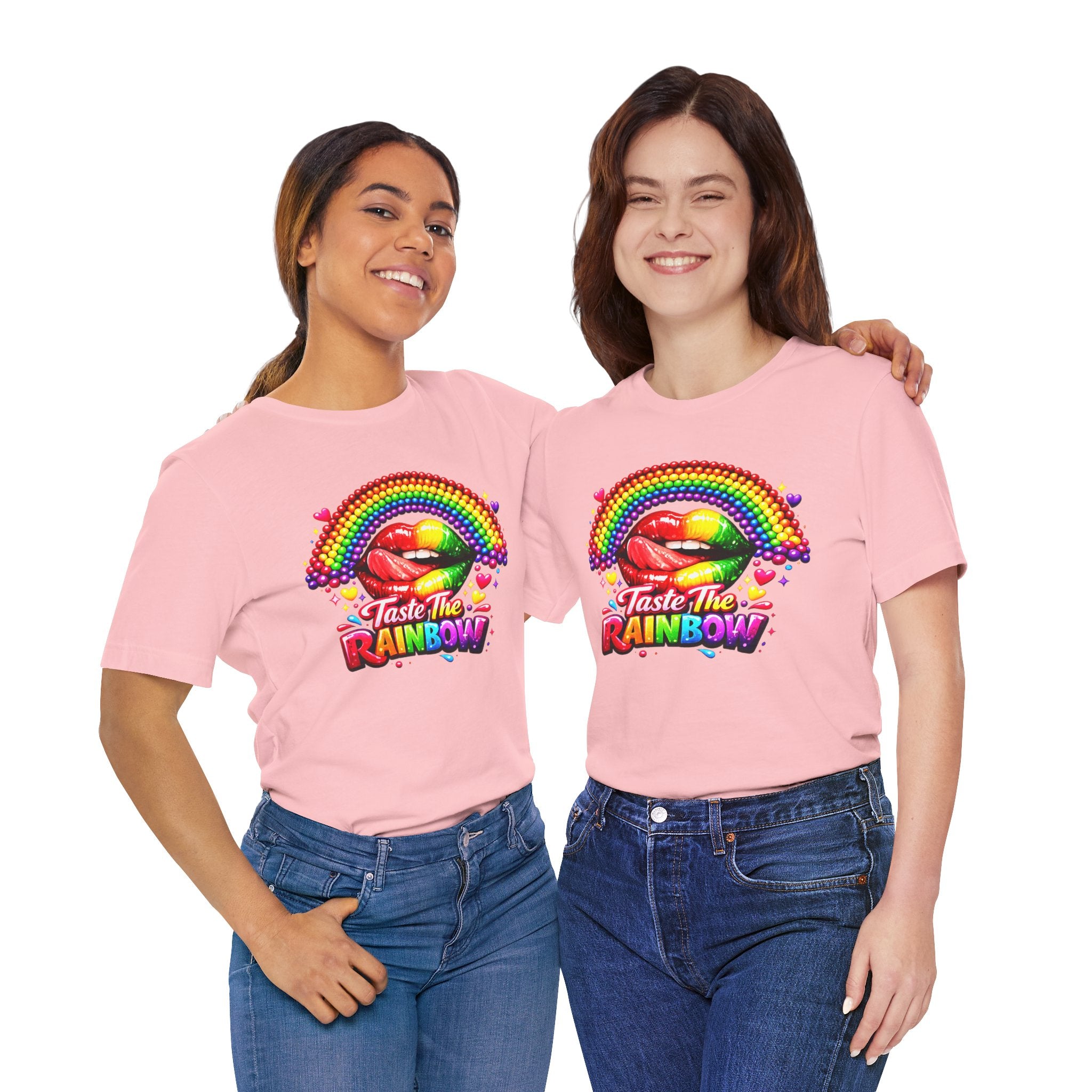 Taste The Rainbow Woman's  Graphic Tee