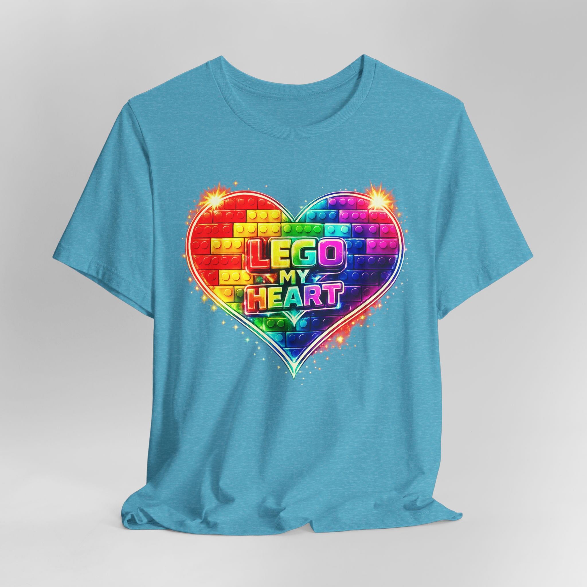 Lego My Heart Graphic Design T-Shirt