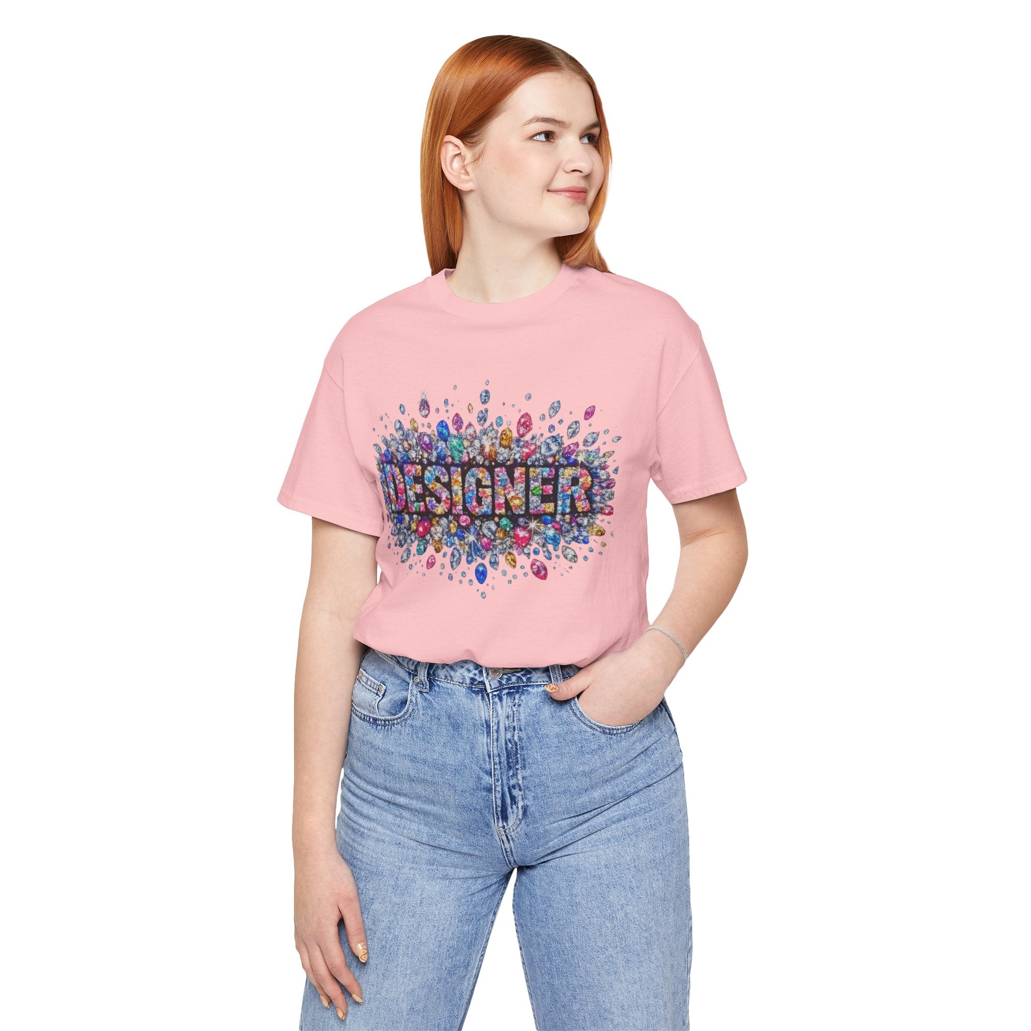 Designer Gemstone Typography Graphic Tee