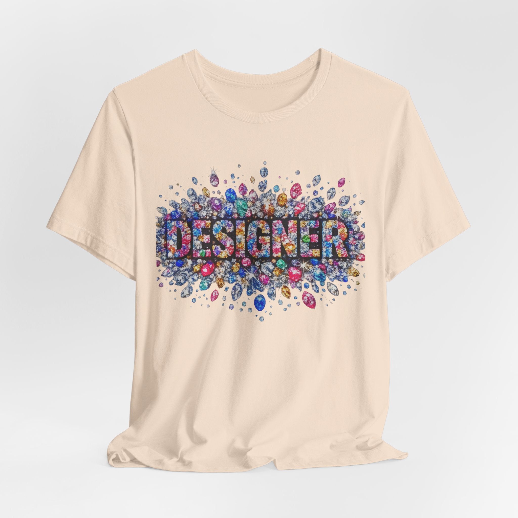 Designer Gemstone Typography Graphic Tee