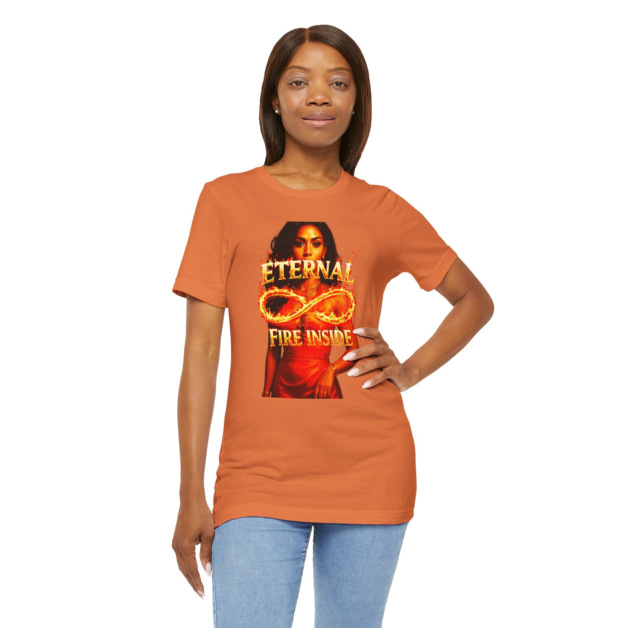 Eternal Fire Inside Graphic Statement Tee