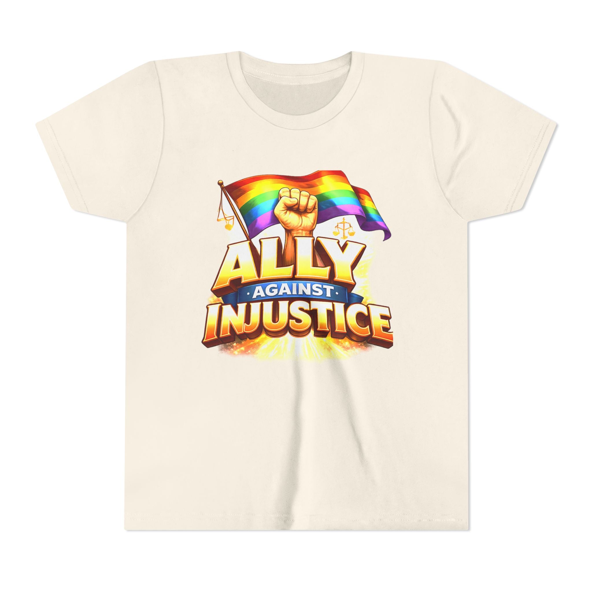 "Ally Against Injustice"  Graphic Unisex Tee
