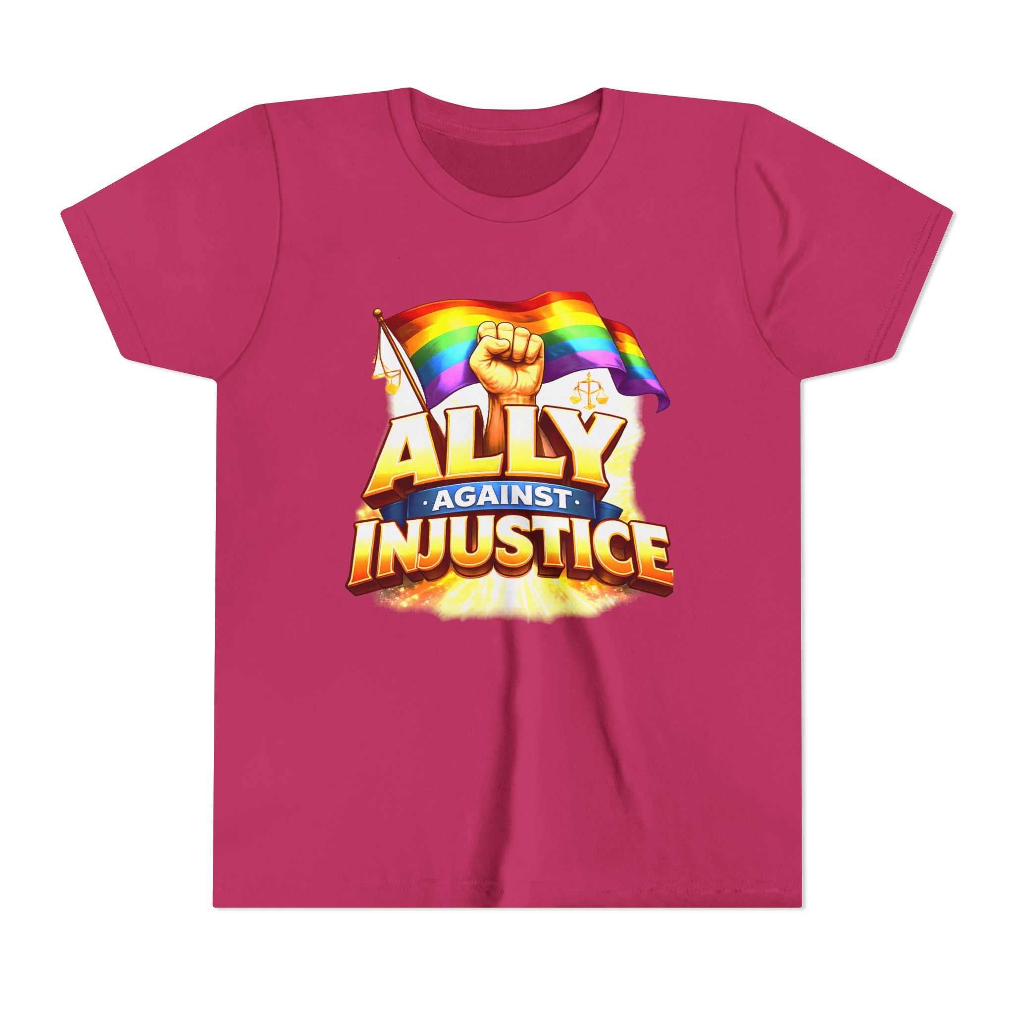 "Ally Against Injustice"  Graphic Unisex Tee