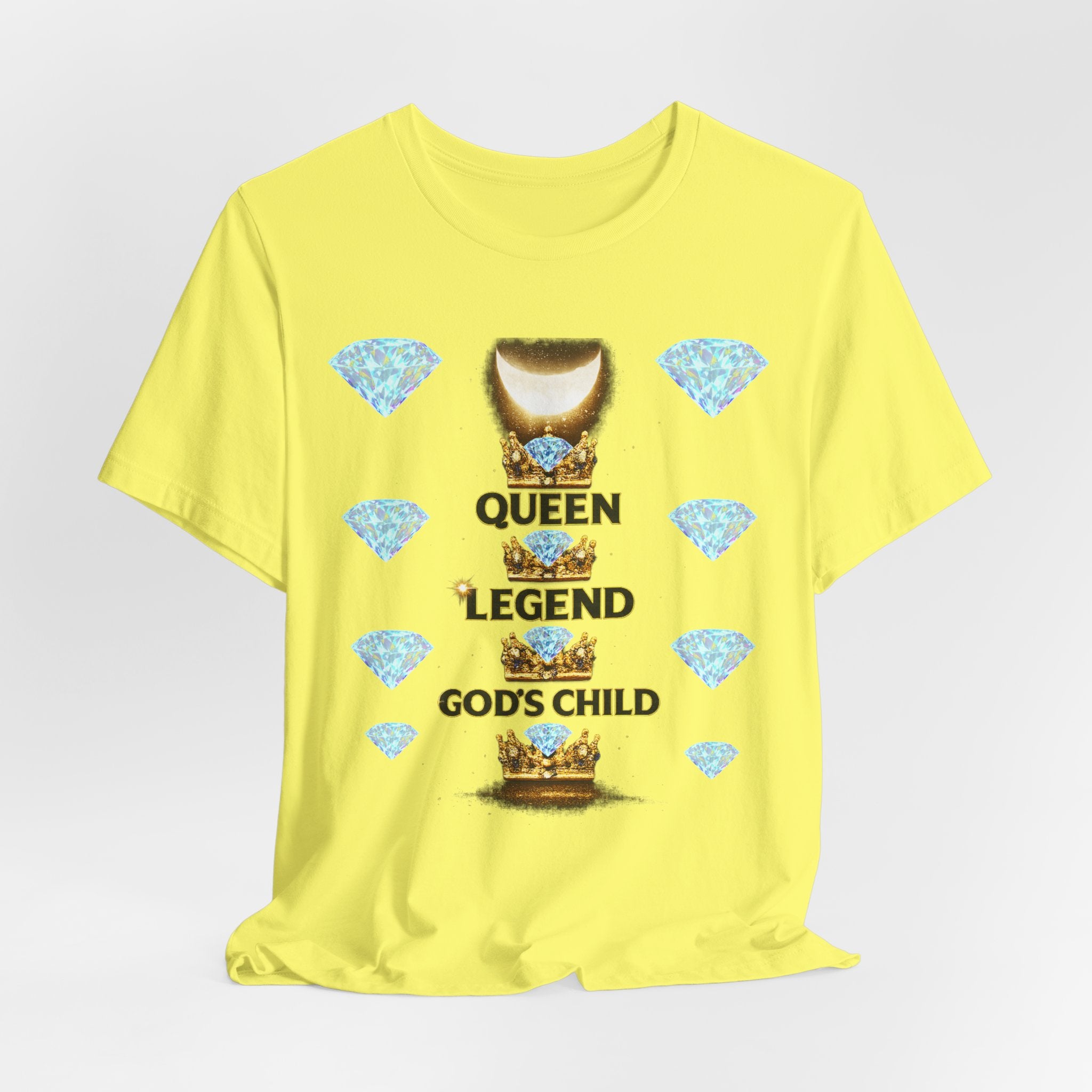 Queen • Legend • God’s Child  Diamond Graphic Glow T-Shirt