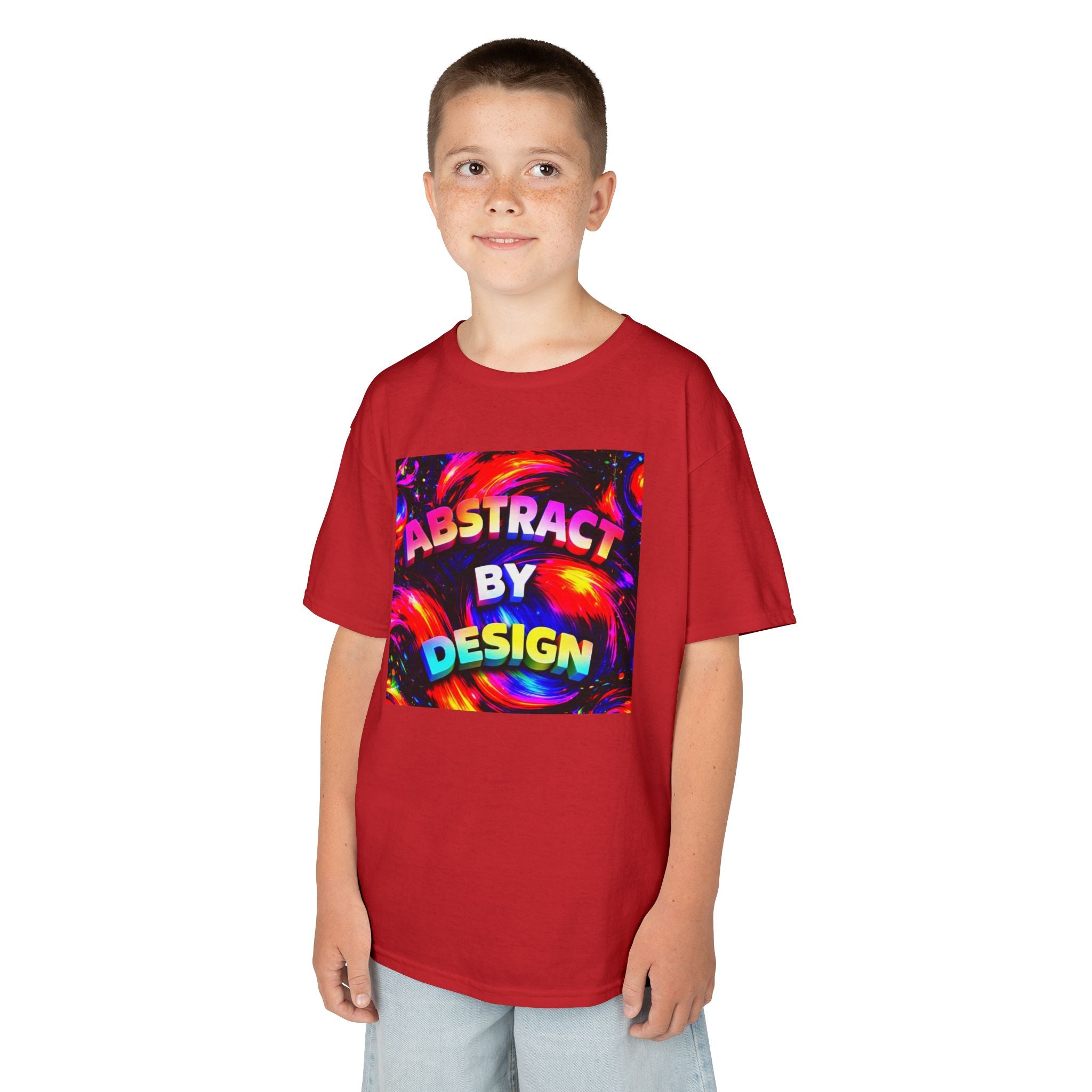 "Abstract by Design" Abstract Graphic Design Boy's/Unisex Tee