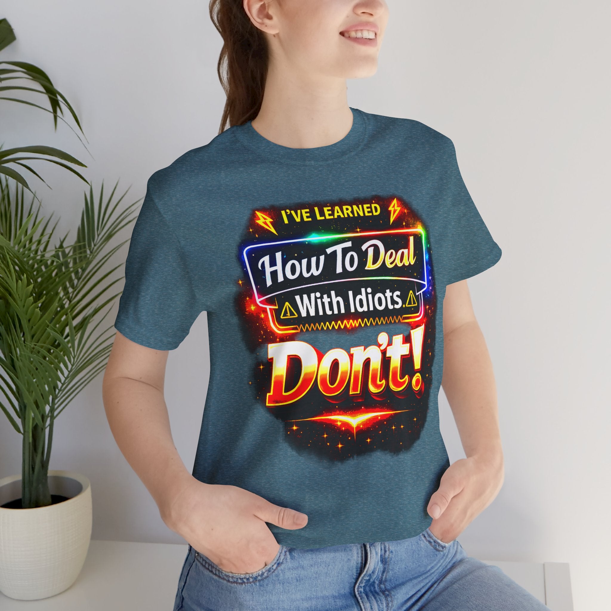 I've Learned How To Deal With Idiots.  Don't Tee