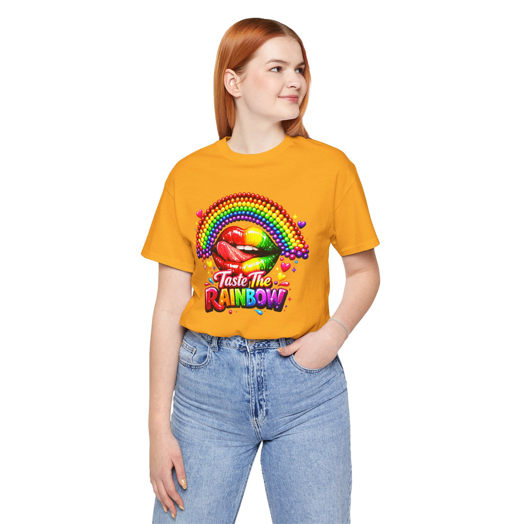 Taste The Rainbow Woman's  Graphic Tee