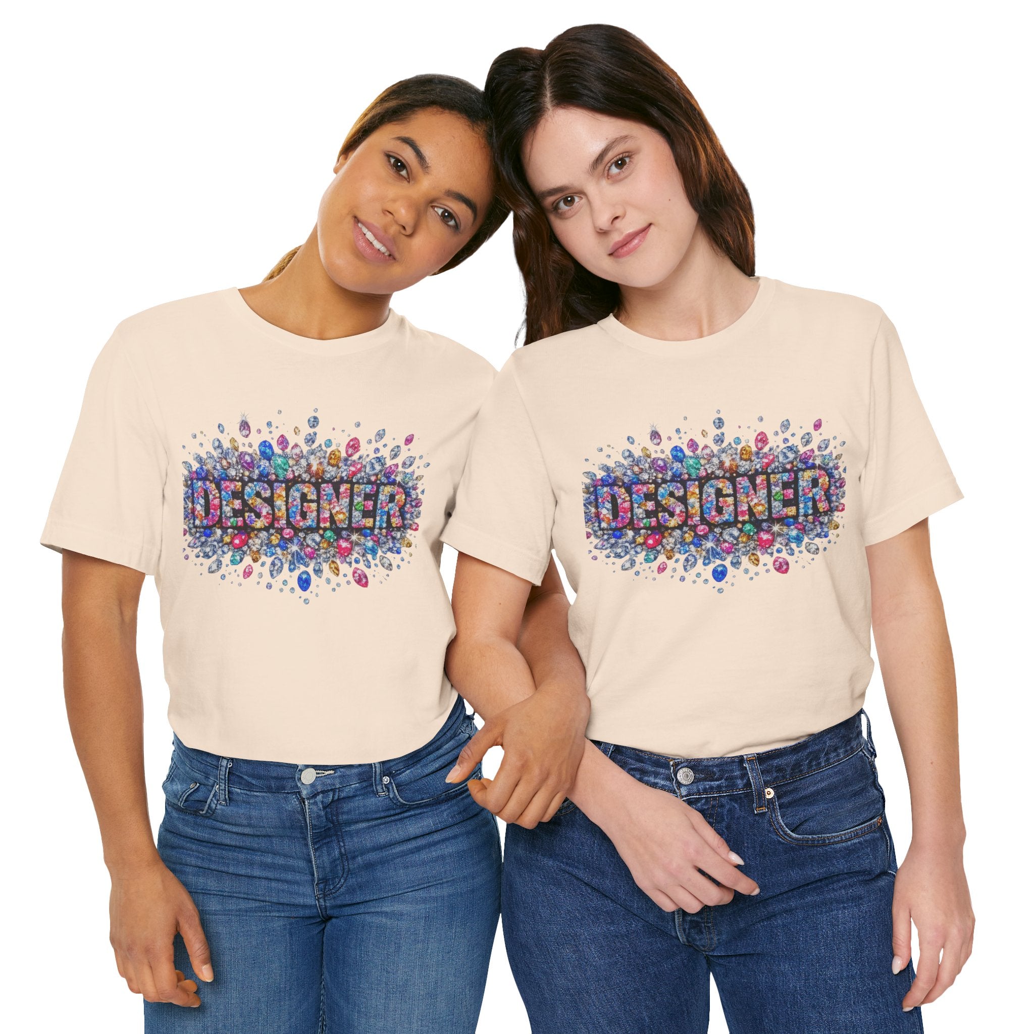 Designer Gemstone Typography Graphic Tee
