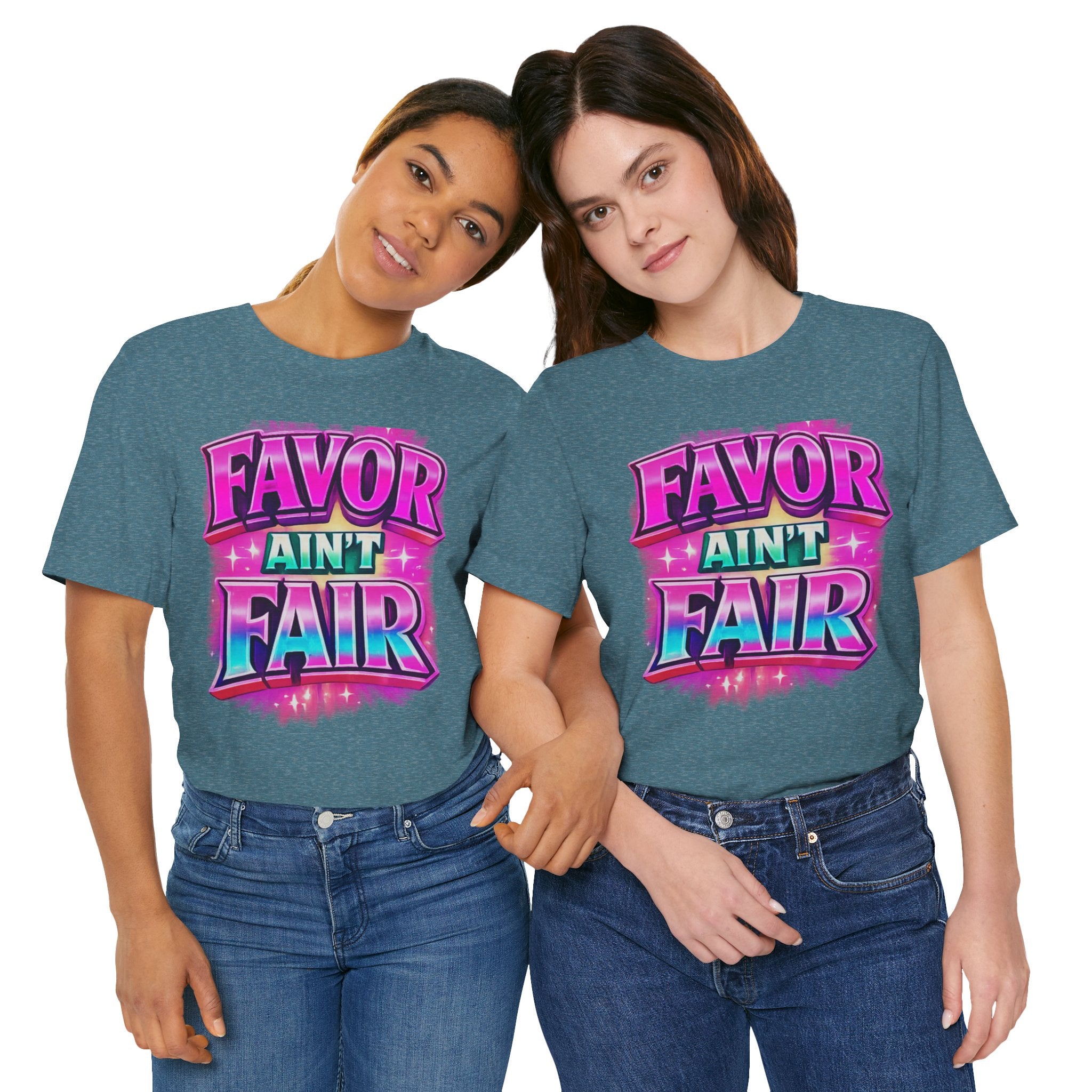 Favor Ain't Fair Woman's Statement  Graphic Tee