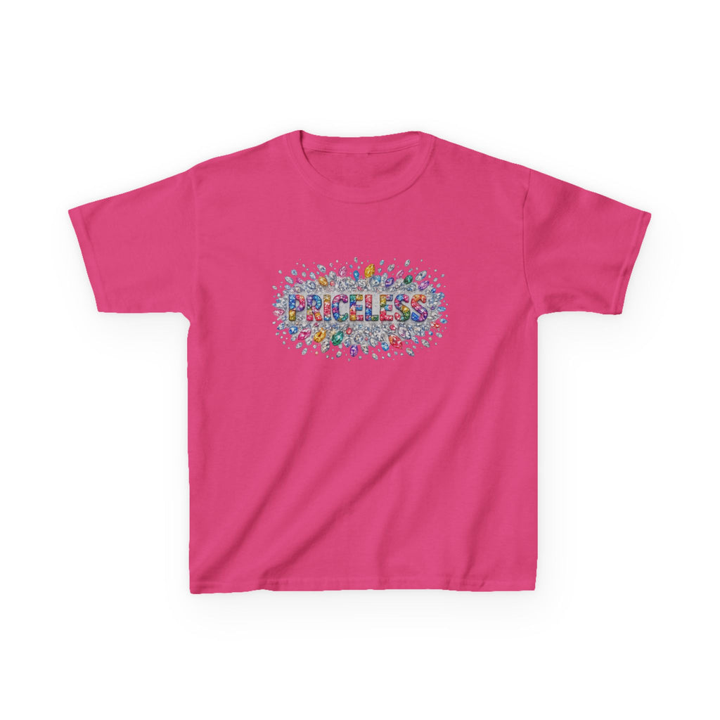 PRICELESS GIRLS GRAPHIC TEXT TEE