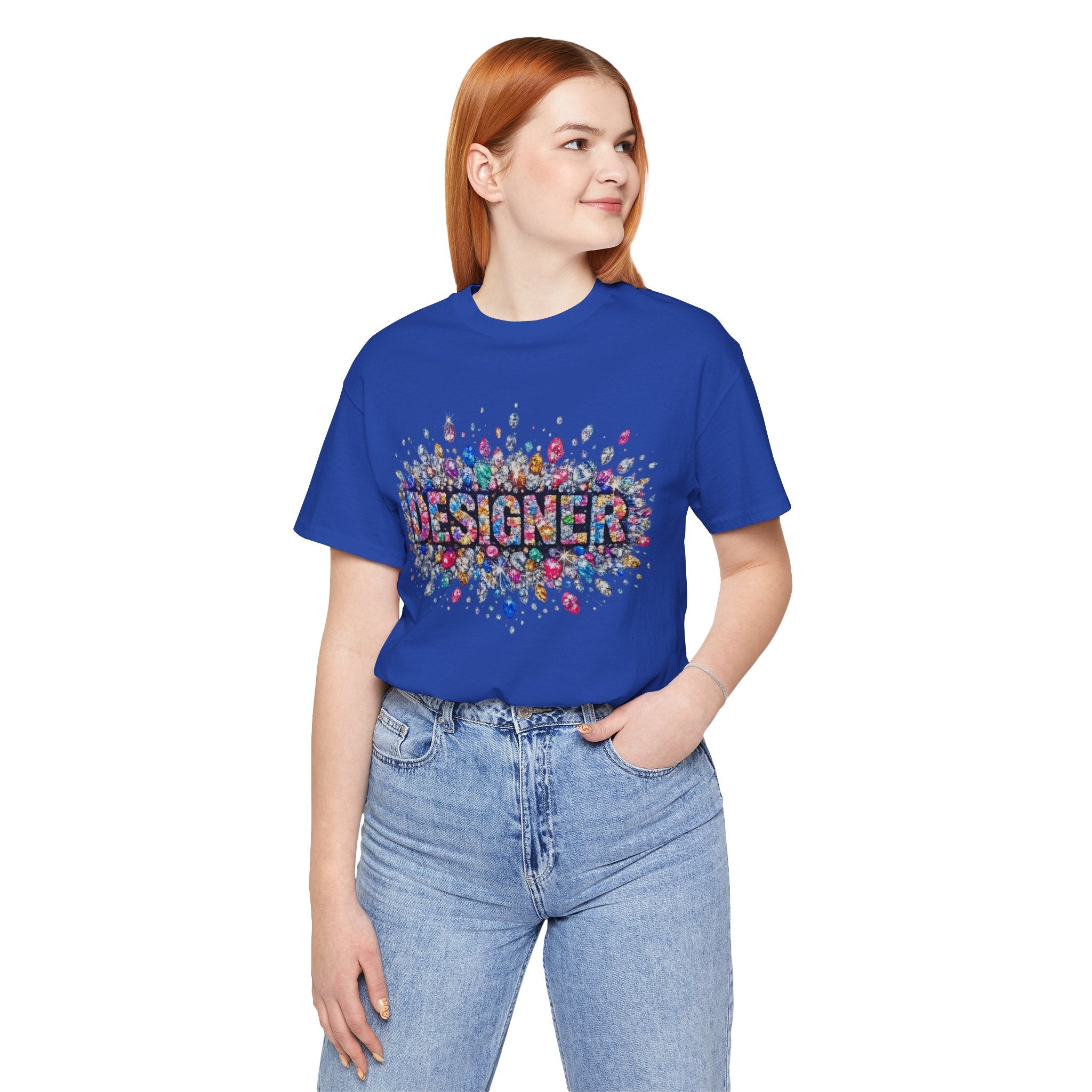 Designer Gemstone Typography Graphic Tee