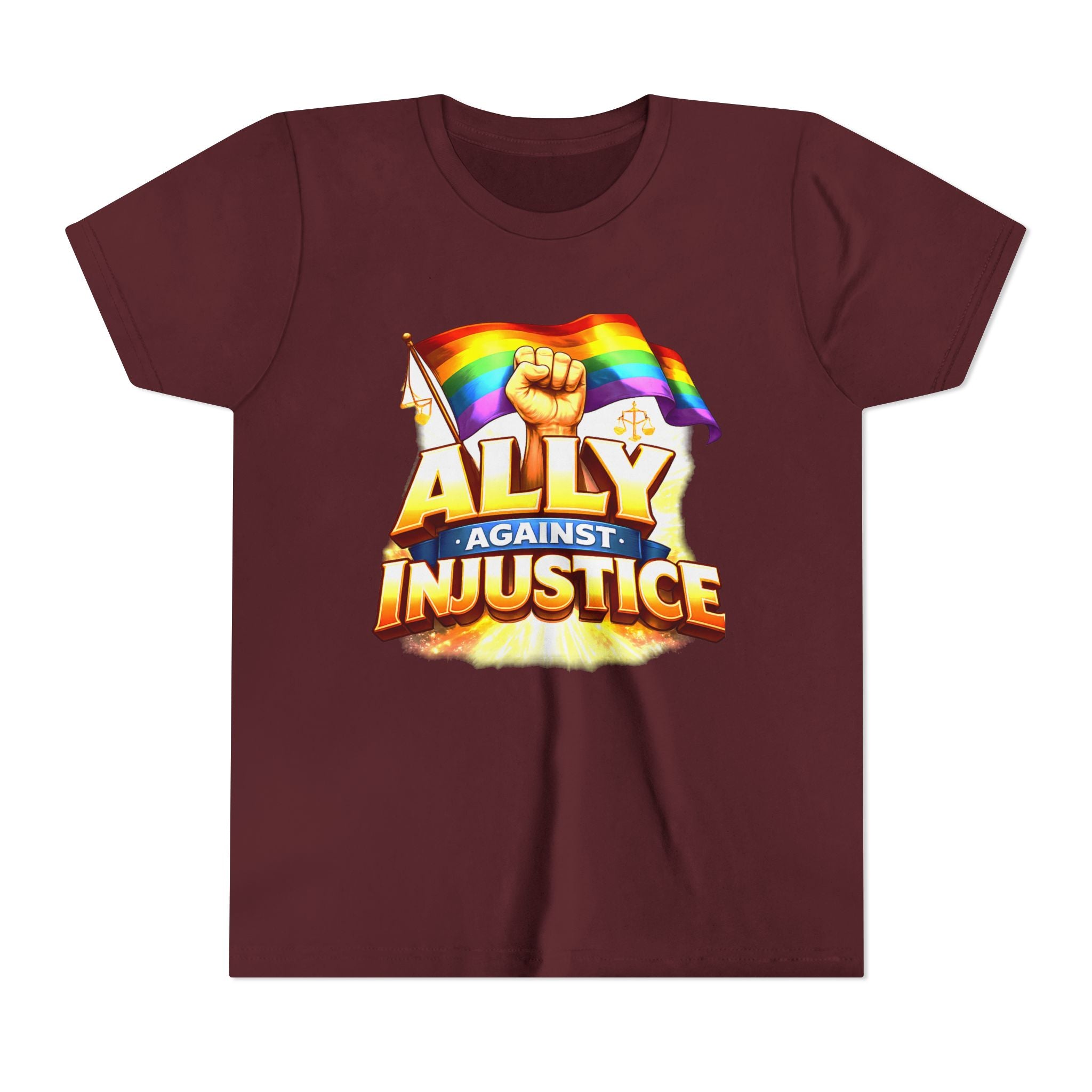 "Ally Against Injustice"  Graphic Unisex Tee