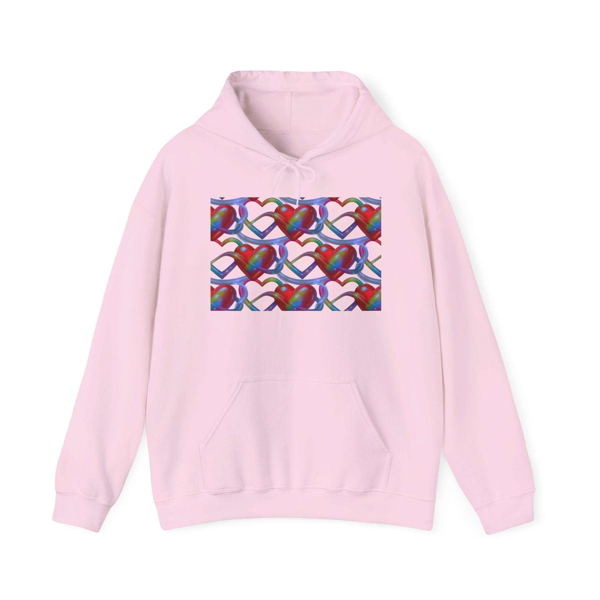 hearts Intertwined Womans Graphic Hoodie
