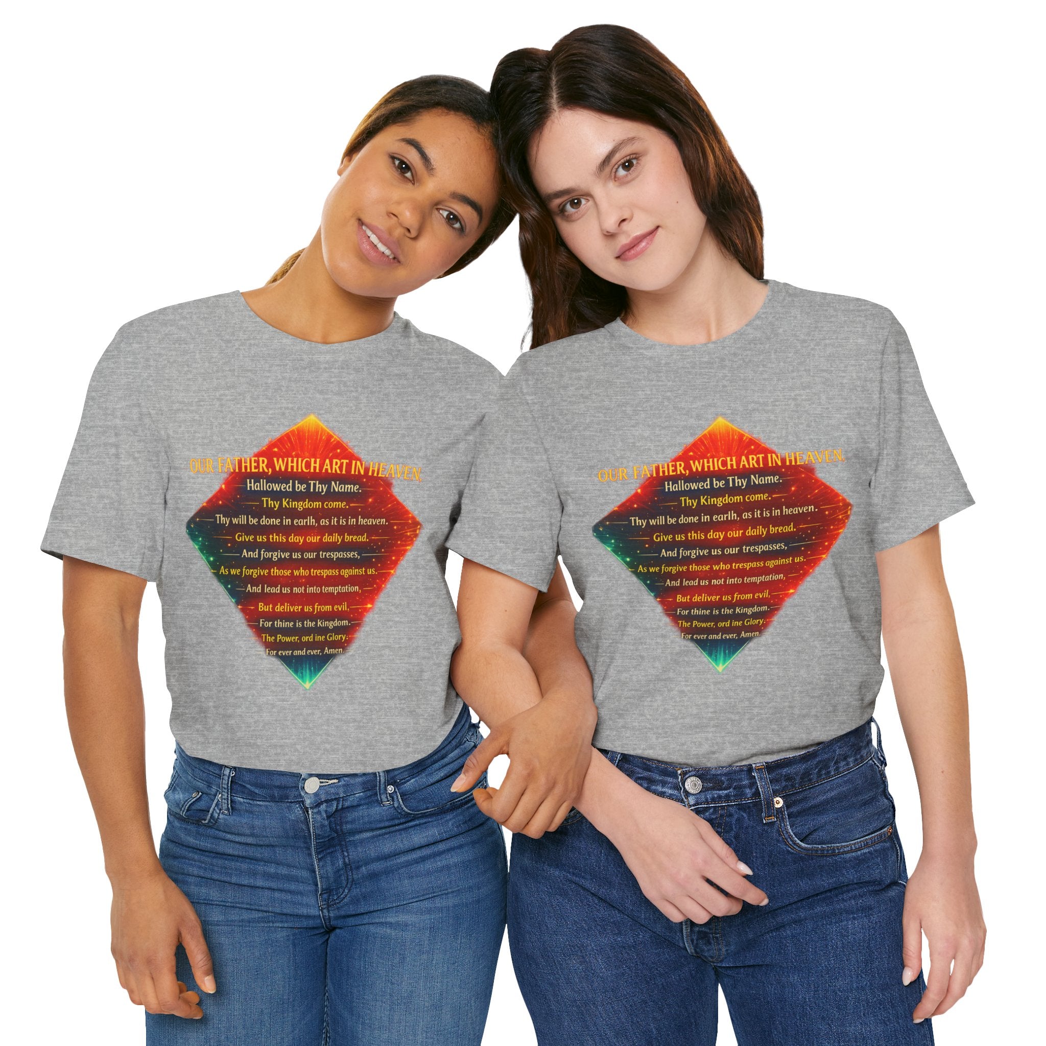 Lord's Prayer Graphic Diamond Tee