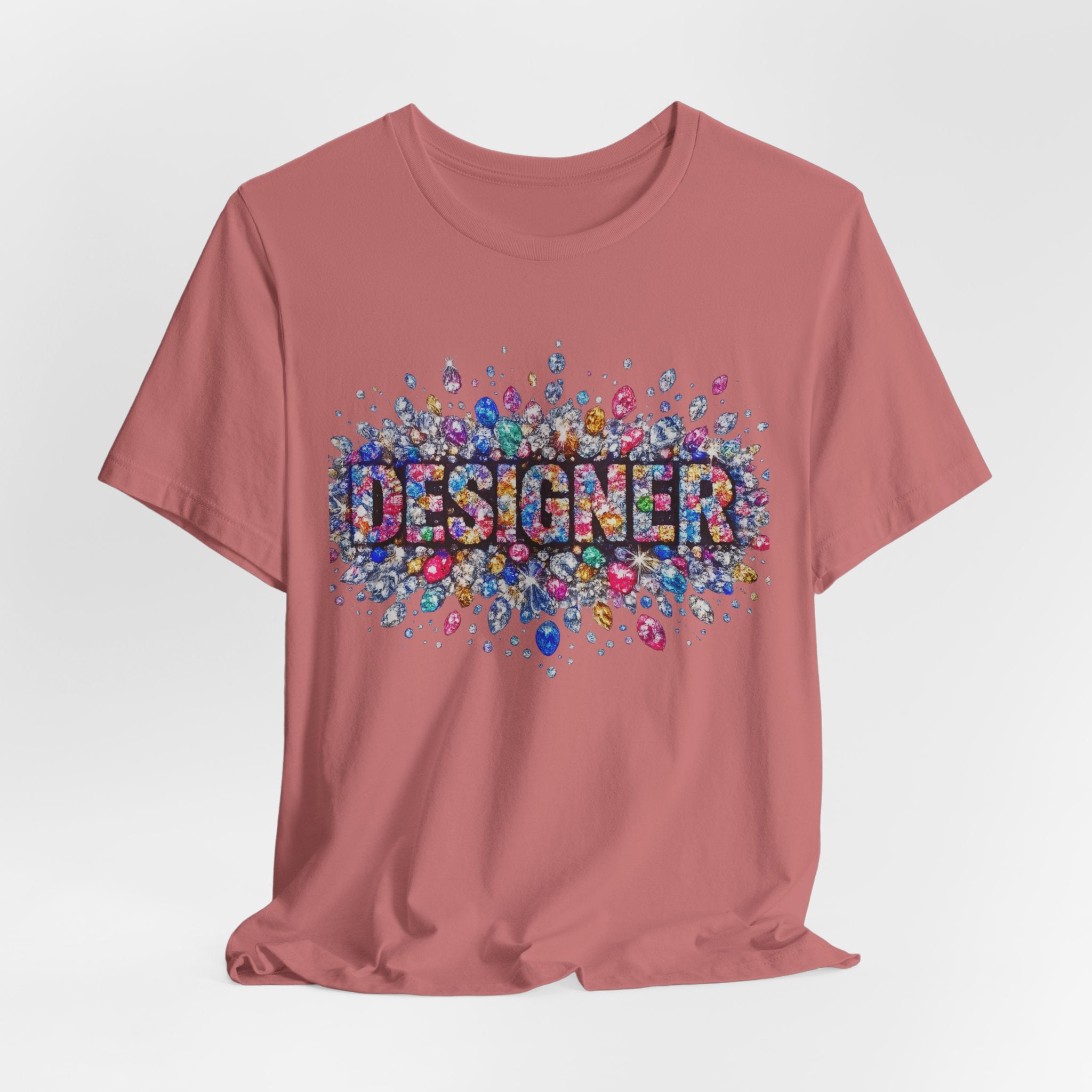 Designer Gemstone Typography Graphic Tee