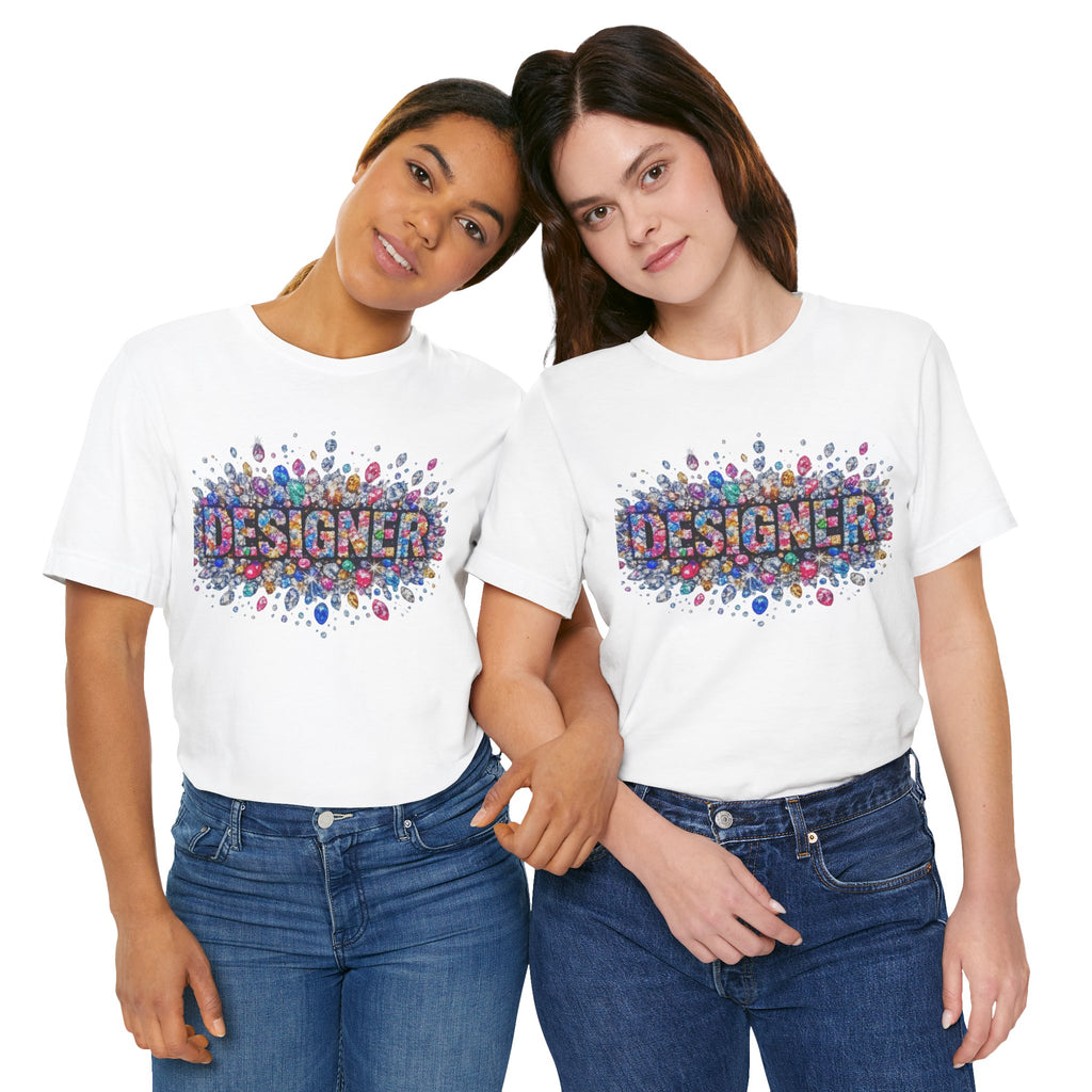 Designer Gemstone Typography Graphic Tee