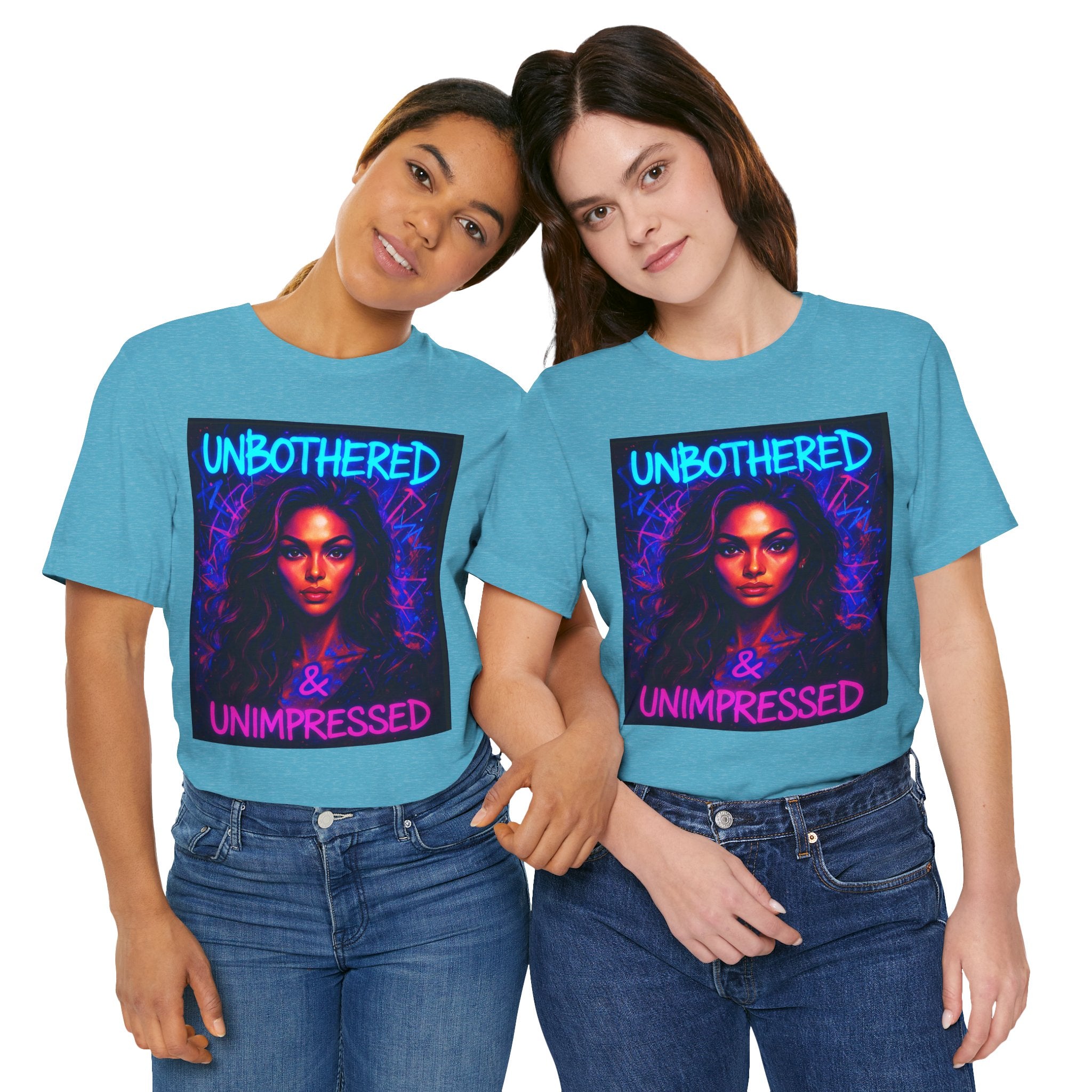 Unbothered & Unimpressed Graphic Portrait Tee