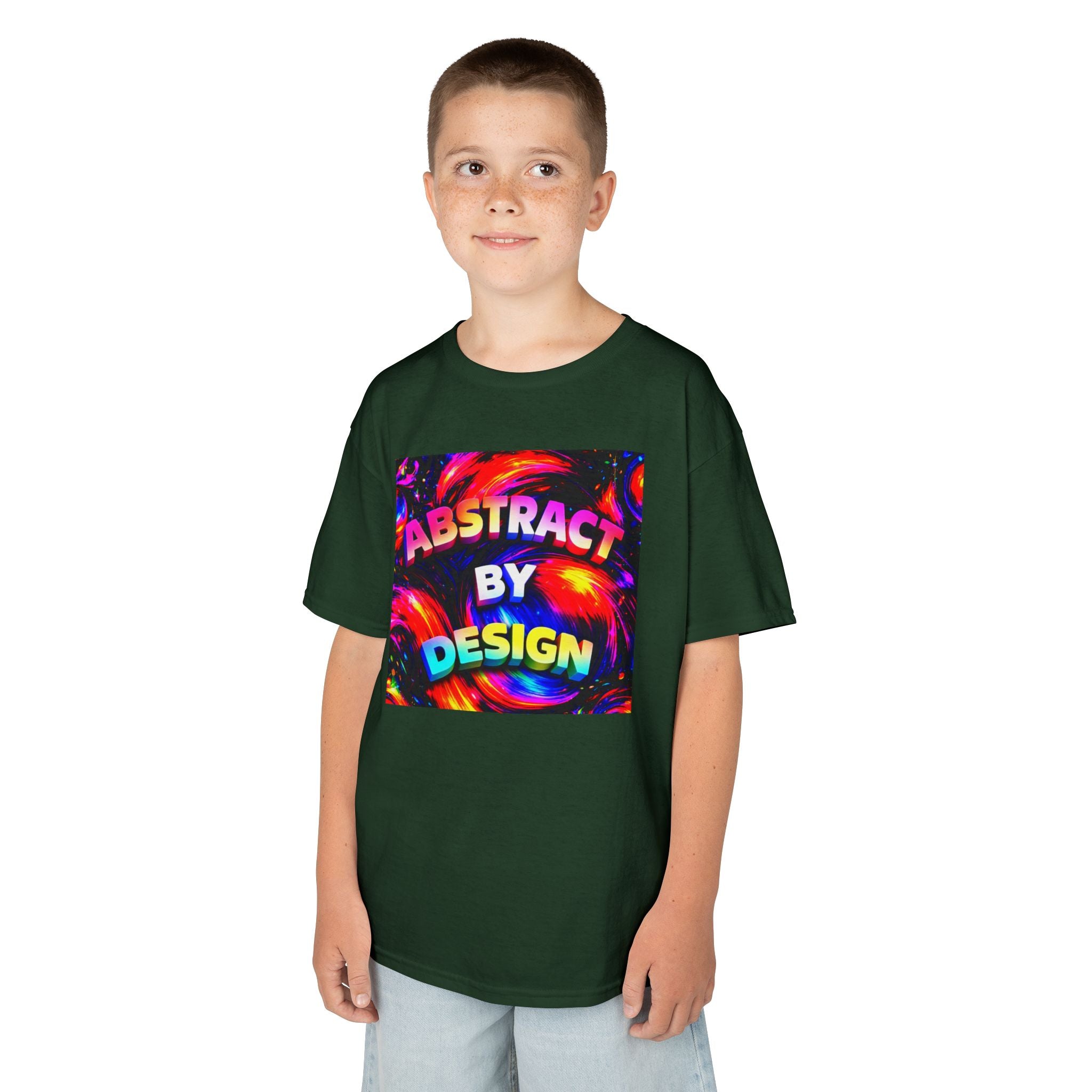 "Abstract by Design" Abstract Graphic Design Boy's/Unisex Tee