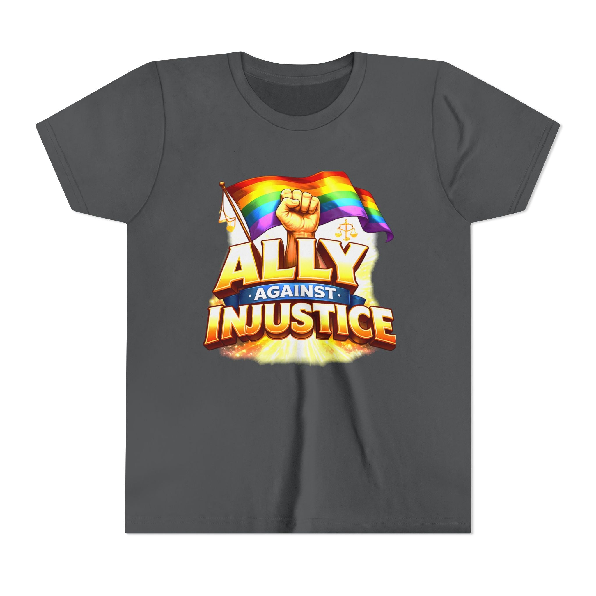 "Ally Against Injustice"  Graphic Unisex Tee
