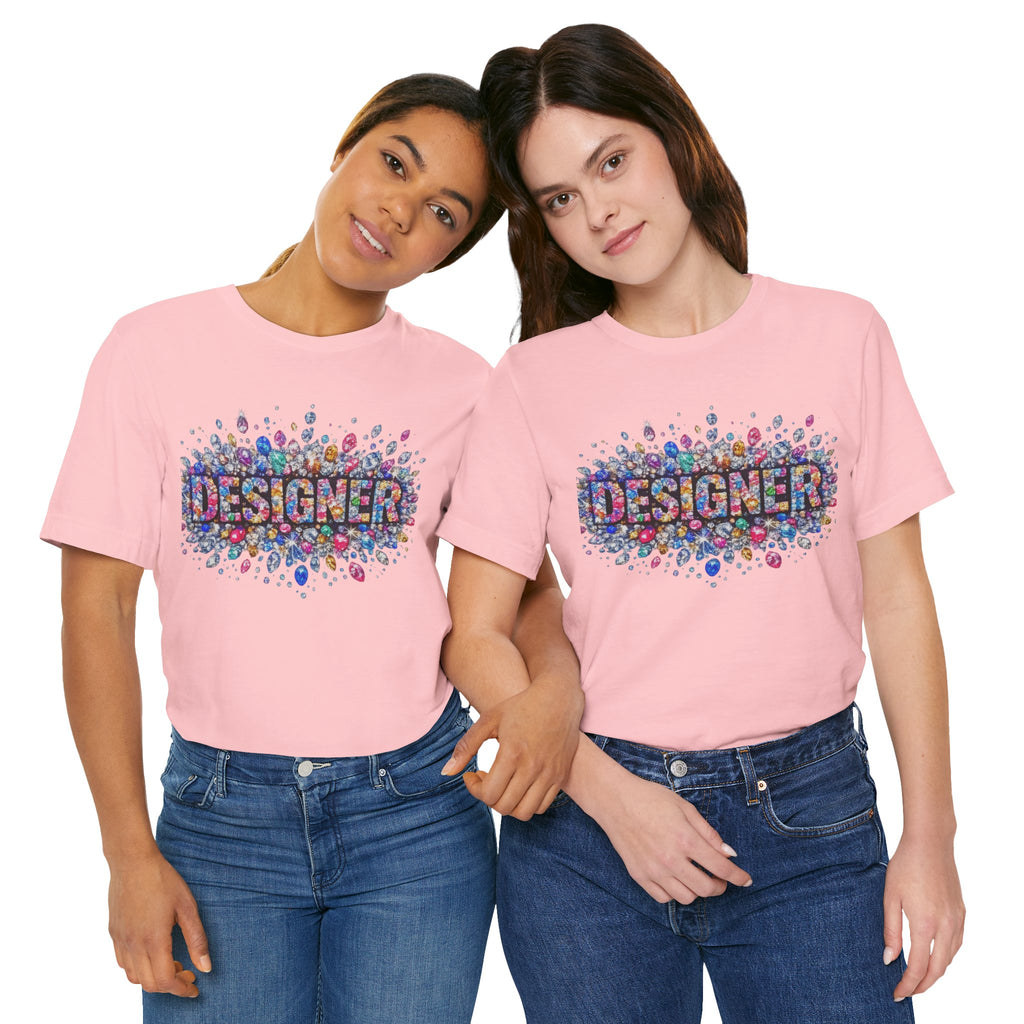 Designer Gemstone Typography Graphic Tee