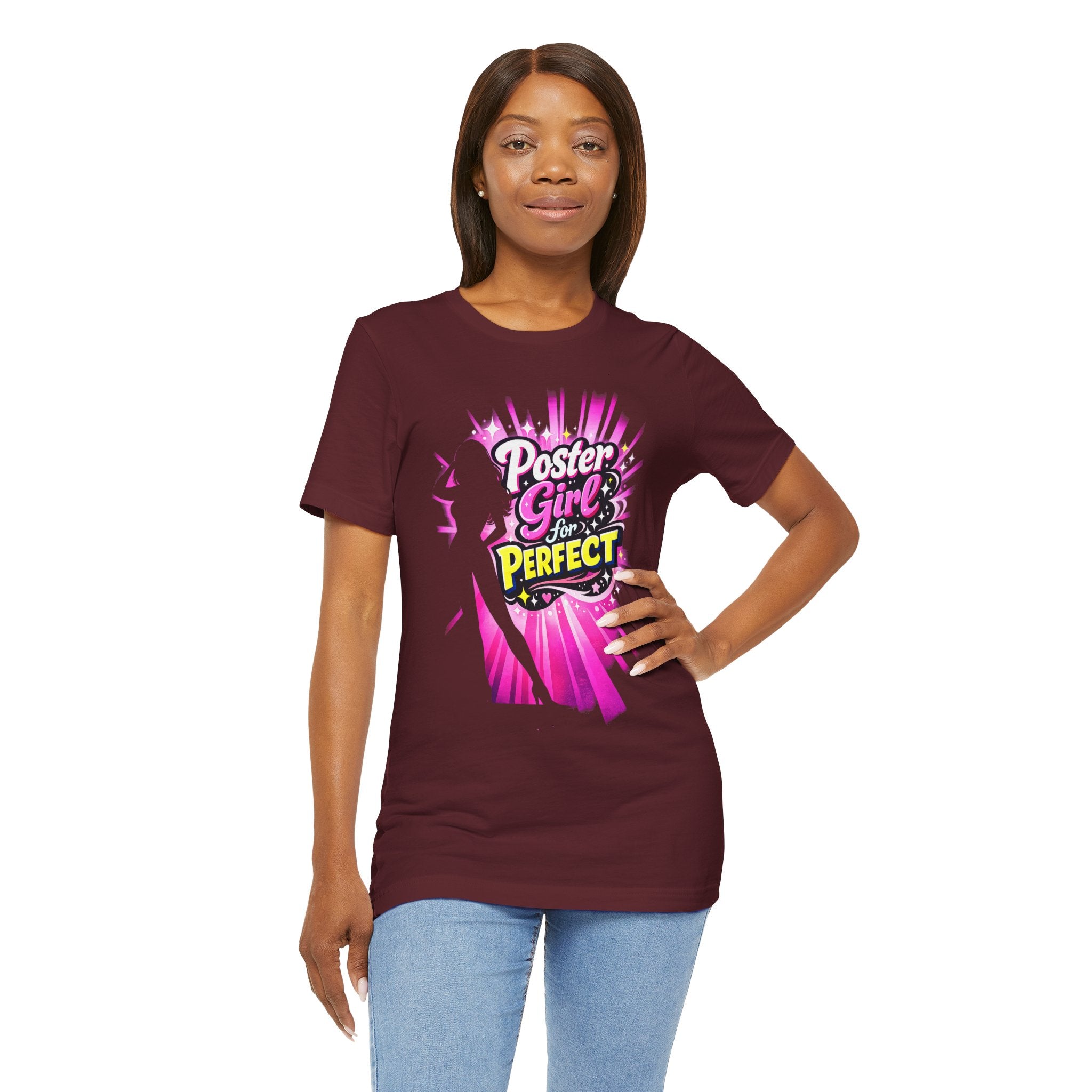 Poster Girl for Perfection Graphic T‑Shirt