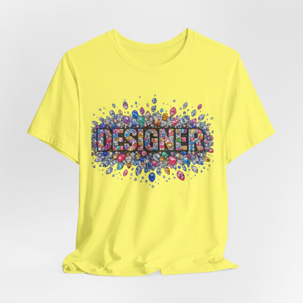 Designer Gemstone Typography Graphic Tee