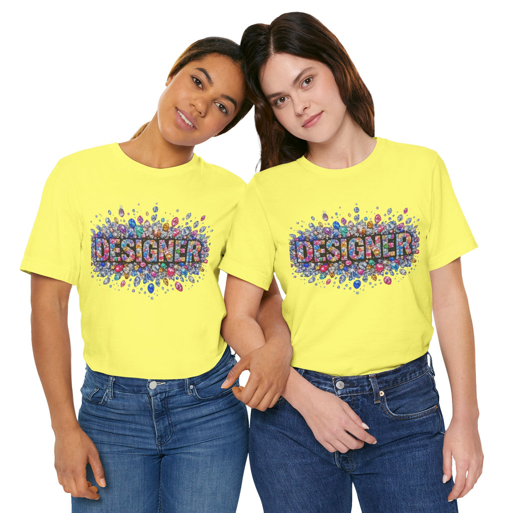 Designer Gemstone Typography Graphic Tee