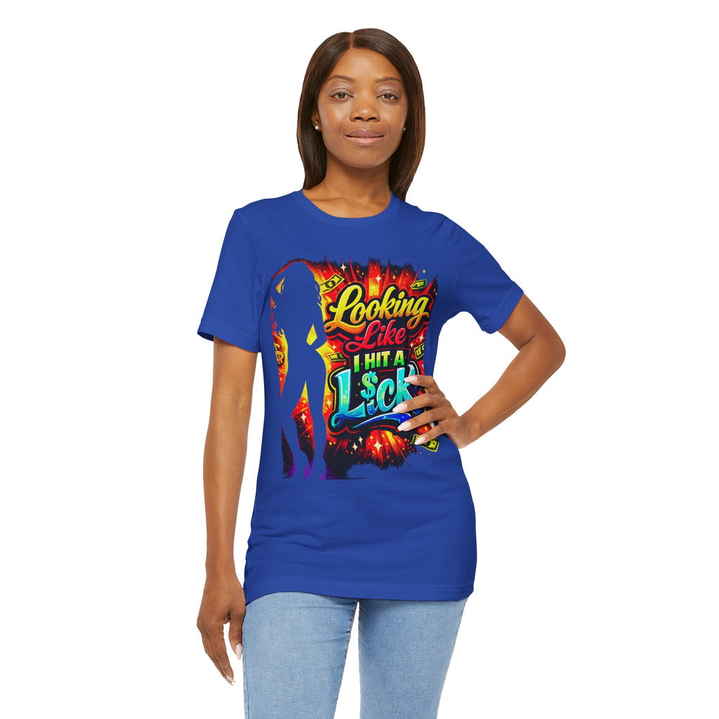 Looking Like I Hit a Lick Silhouette Graphic Tee