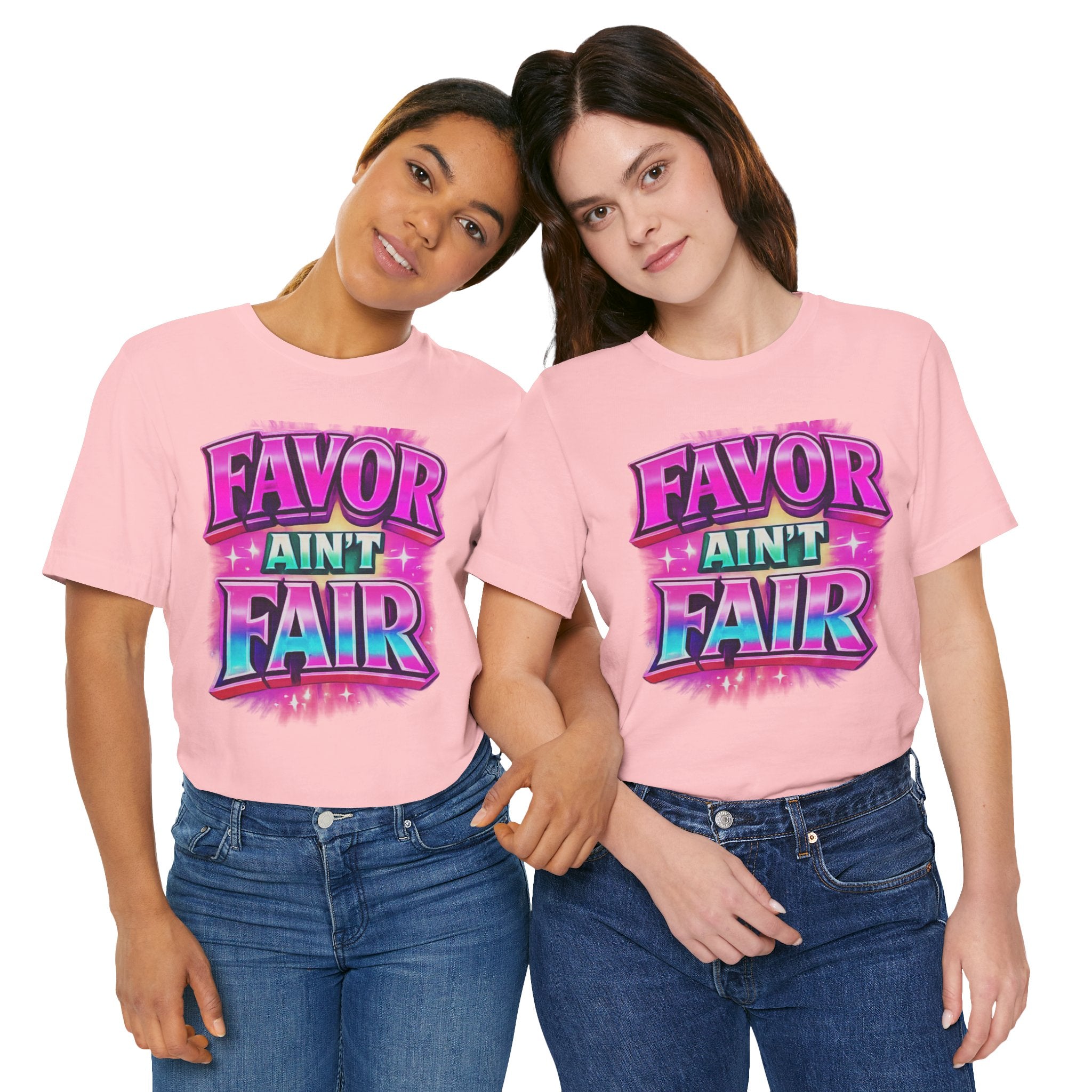 Favor Ain't Fair Woman's Statement  Graphic Tee