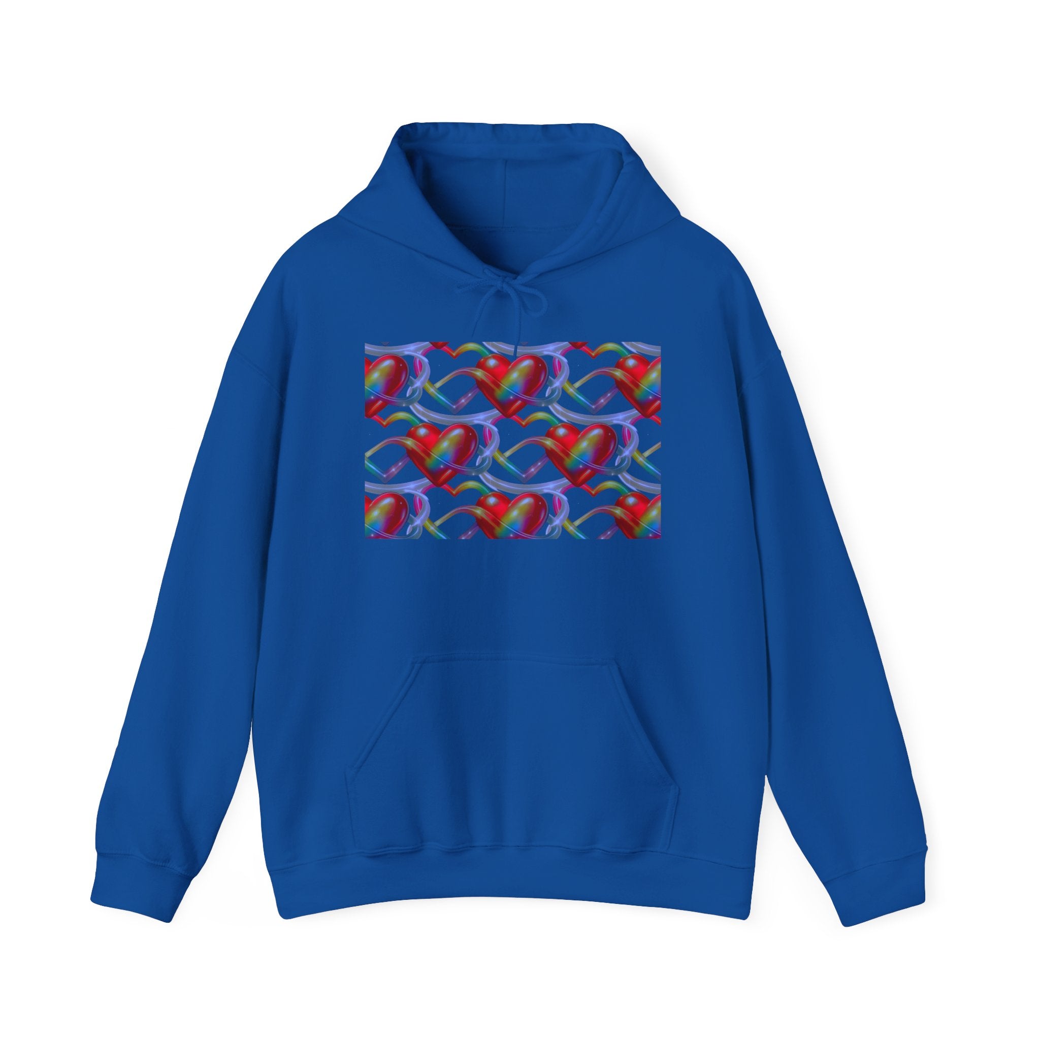 hearts Intertwined Womans Graphic Hoodie