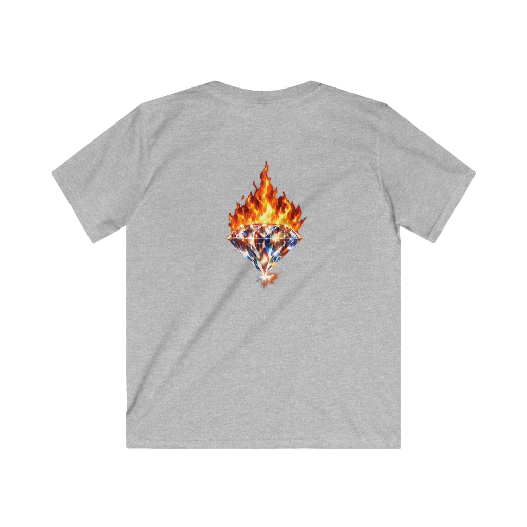 Diamond's Are Forever Unisex Kids Tee--Front & Back