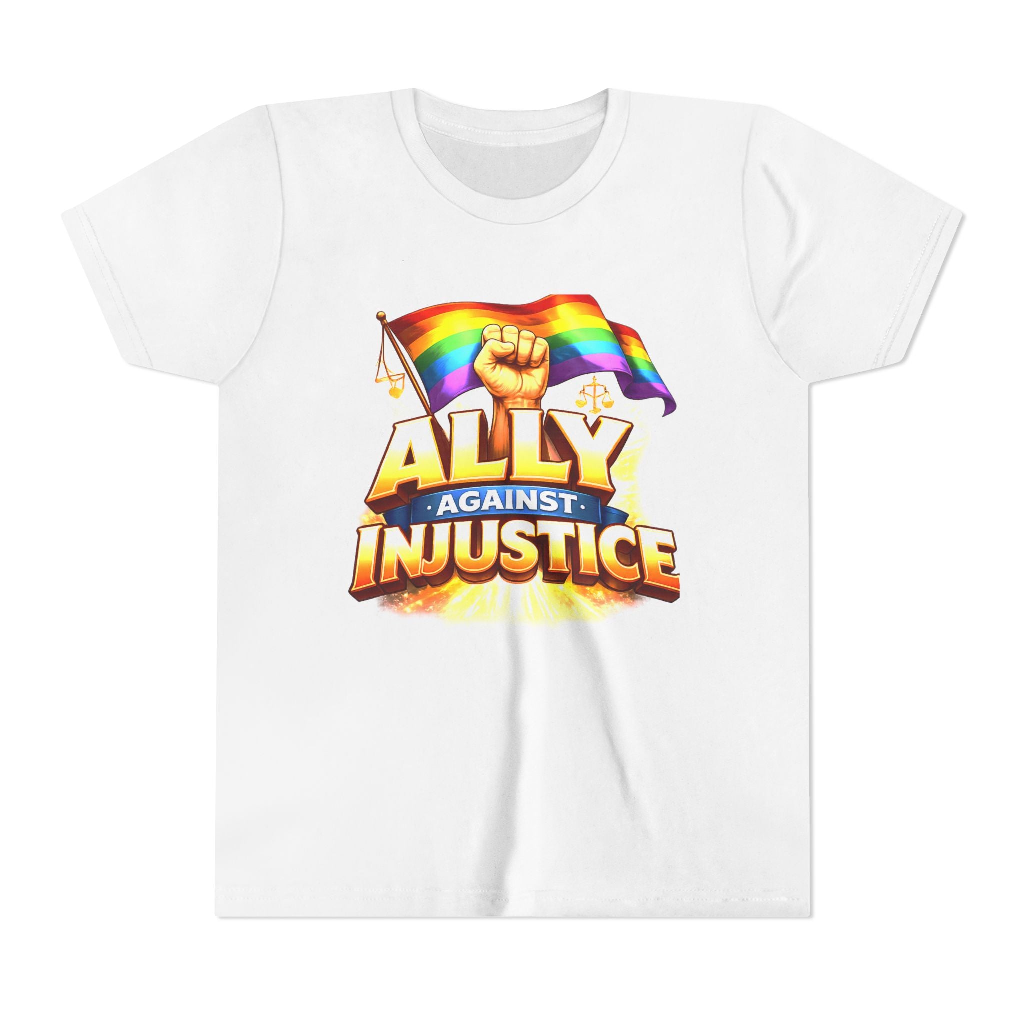 "Ally Against Injustice"  Graphic Unisex Tee