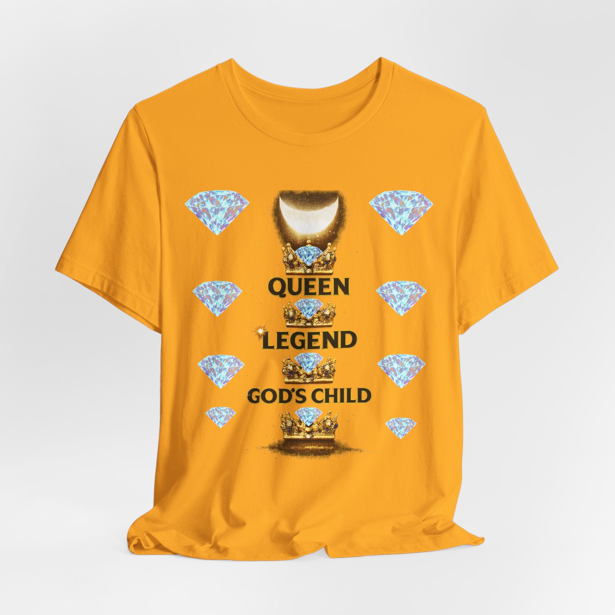 Queen • Legend • God’s Child  Diamond Graphic Glow T-Shirt
