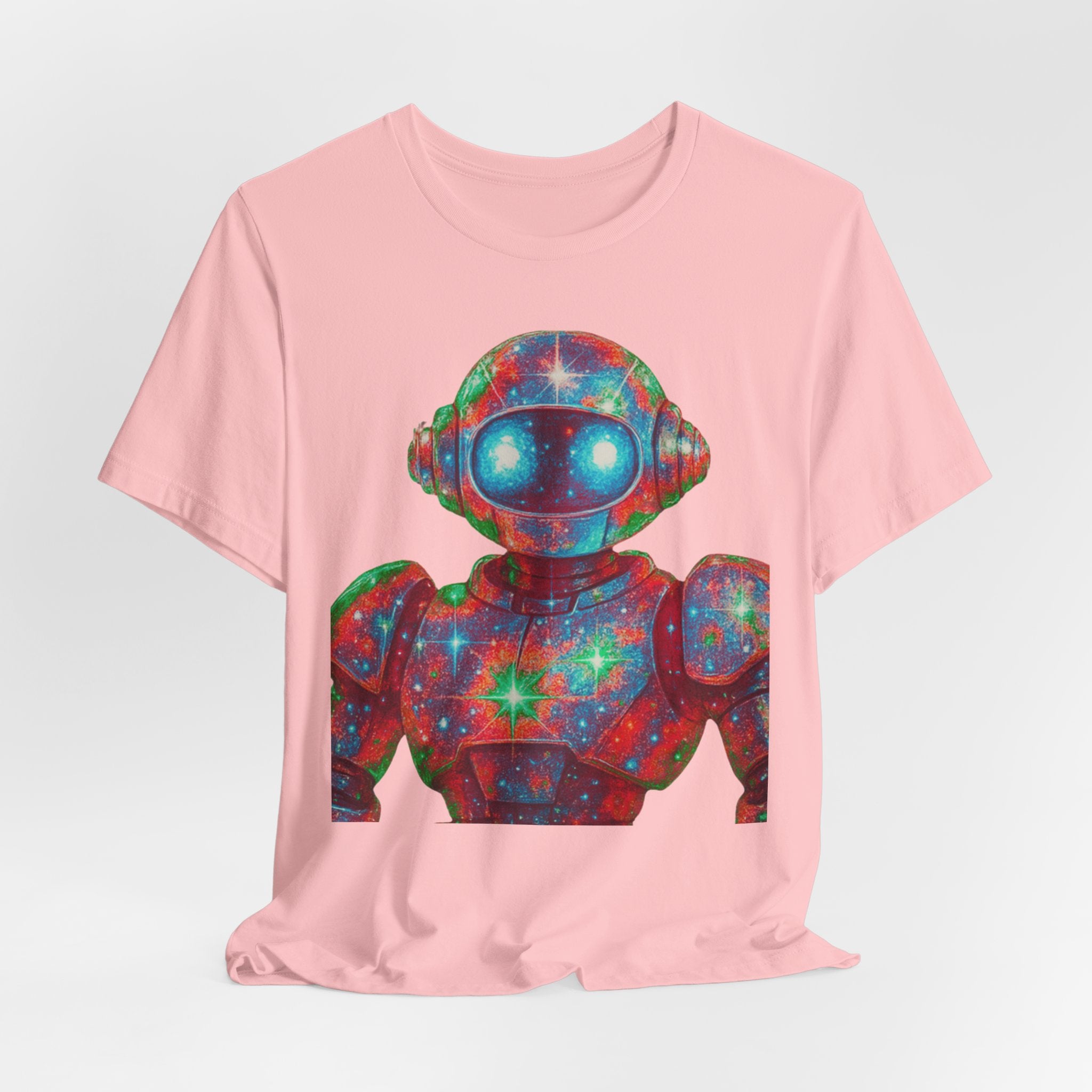 Robot Space Droid  Vibrant Graphic Unisex Tee