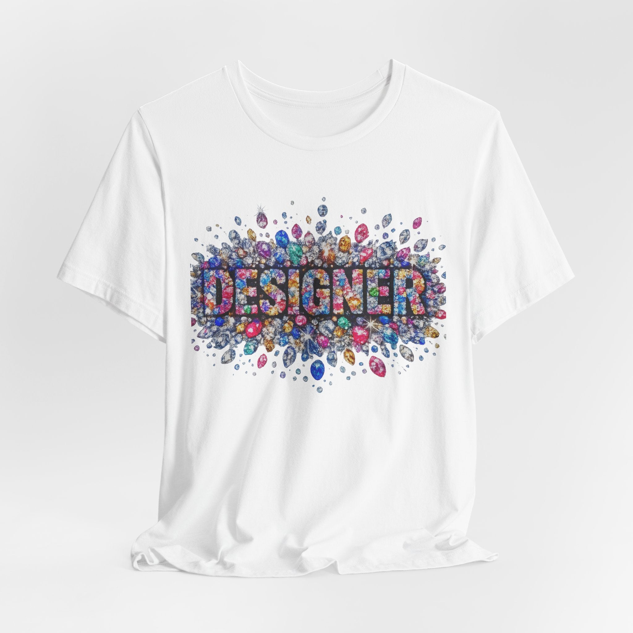 Designer Gemstone Typography Graphic Tee