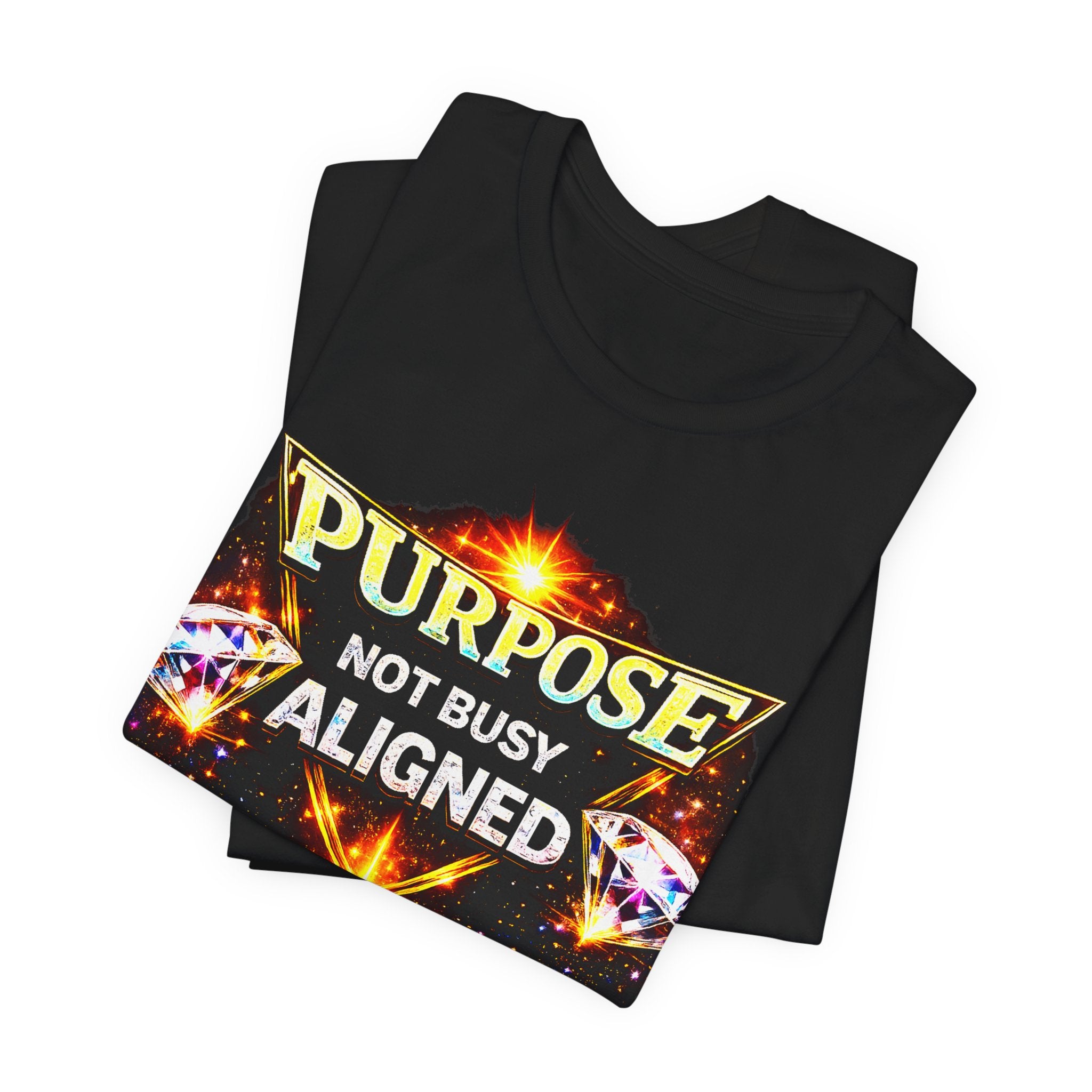 Purpose Not Busy Aligned Unisex Graphic Tee