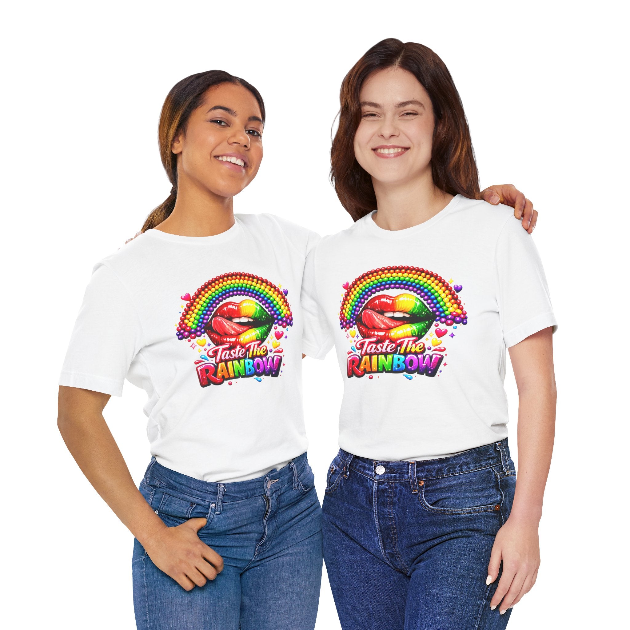 Taste The Rainbow Woman's  Graphic Tee