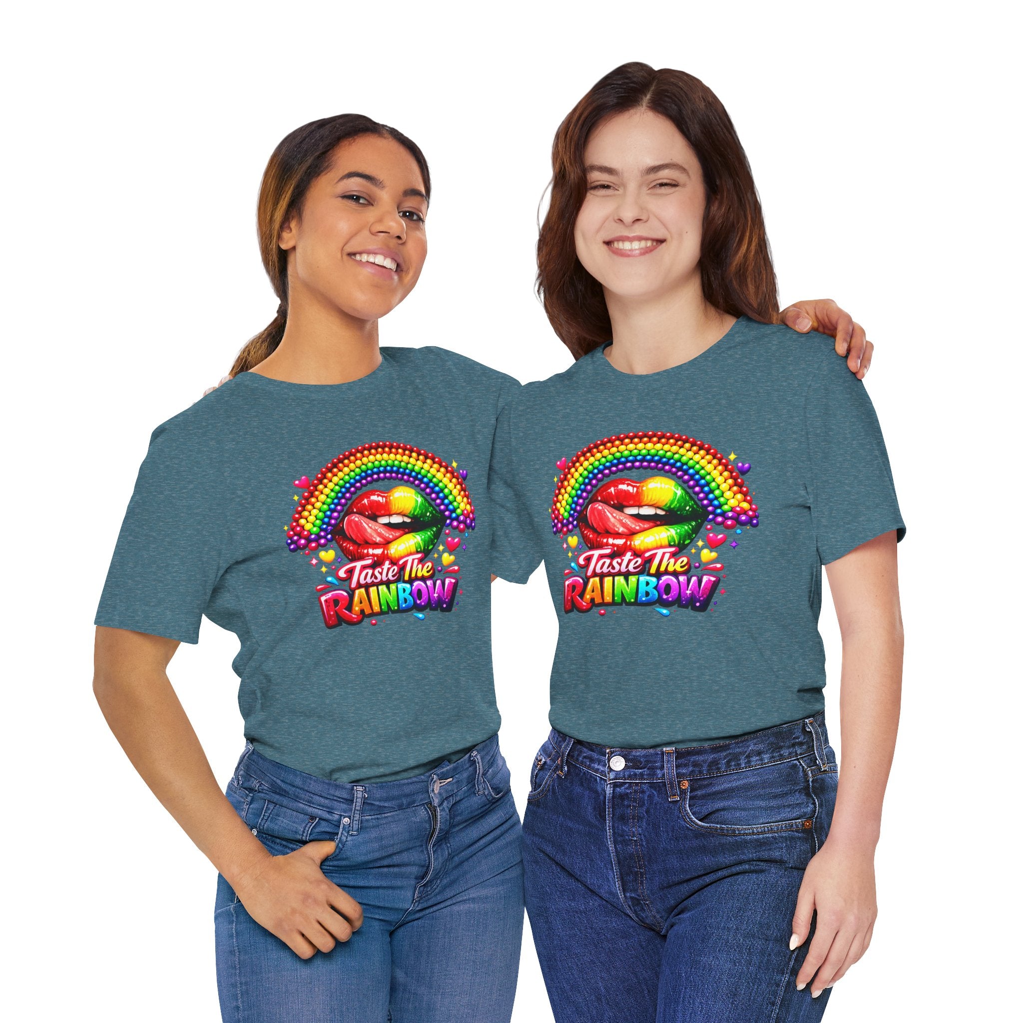 Taste The Rainbow Woman's  Graphic Tee