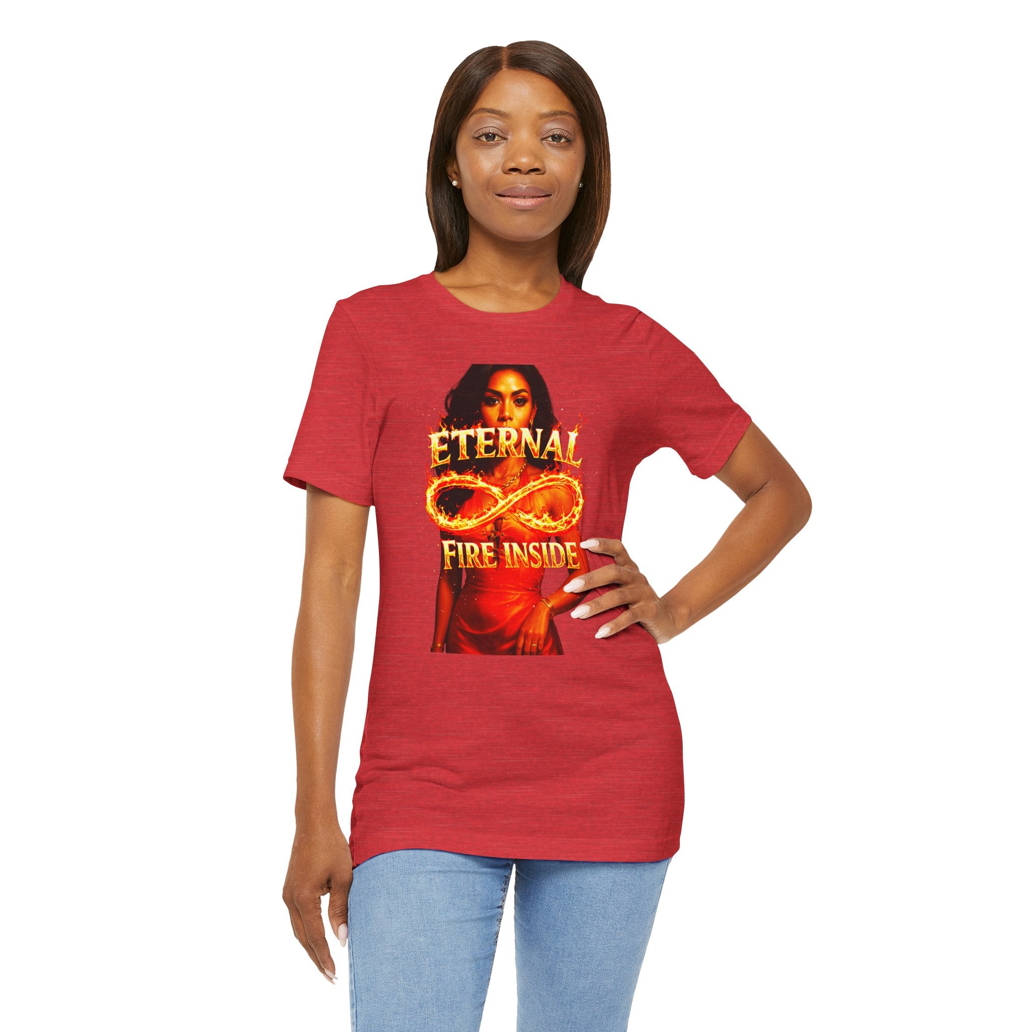 Eternal Fire Inside Graphic Statement Tee