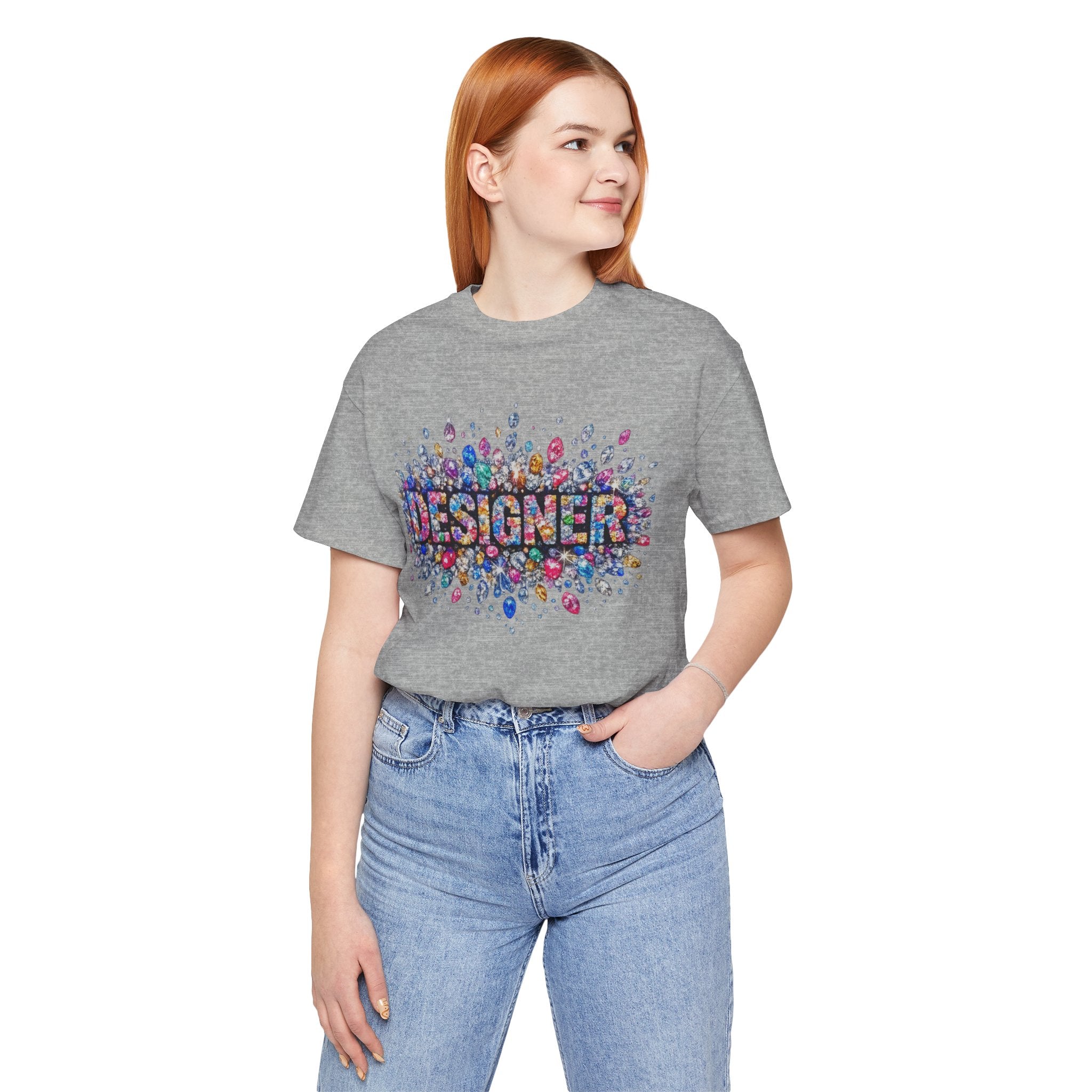 Designer Gemstone Typography Graphic Tee