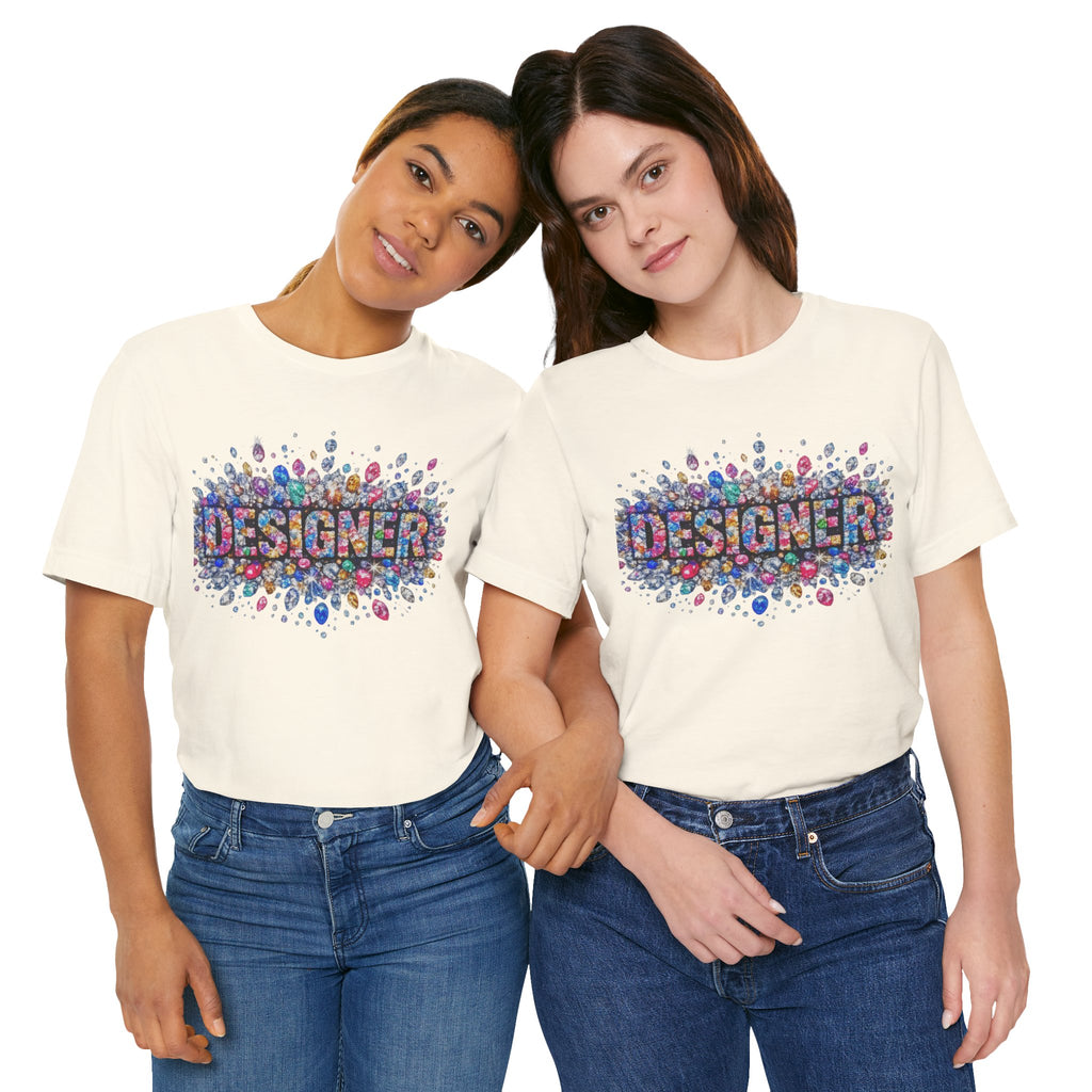 Designer Gemstone Typography Graphic Tee