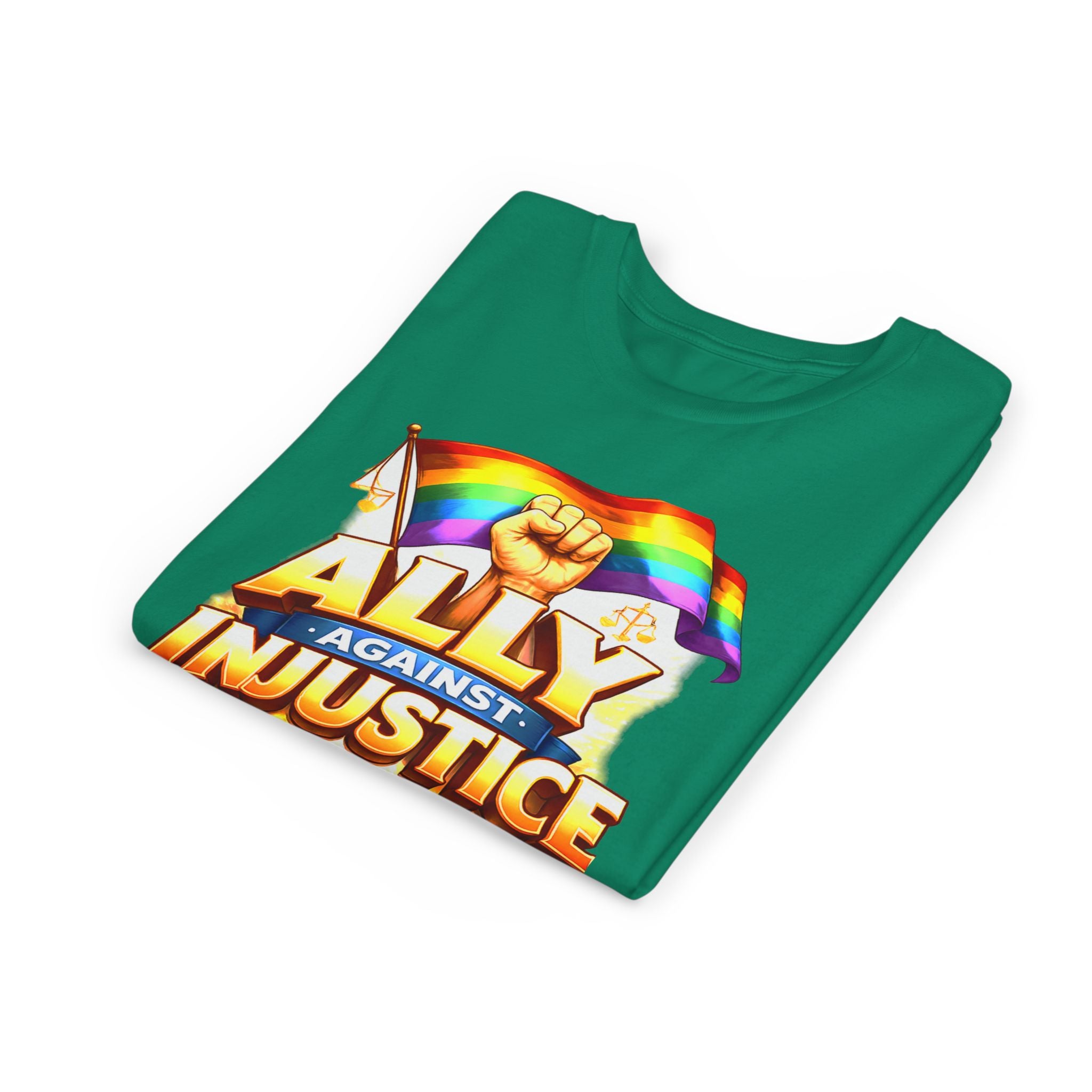 "Ally Against Injustice"  Graphic Unisex Tee