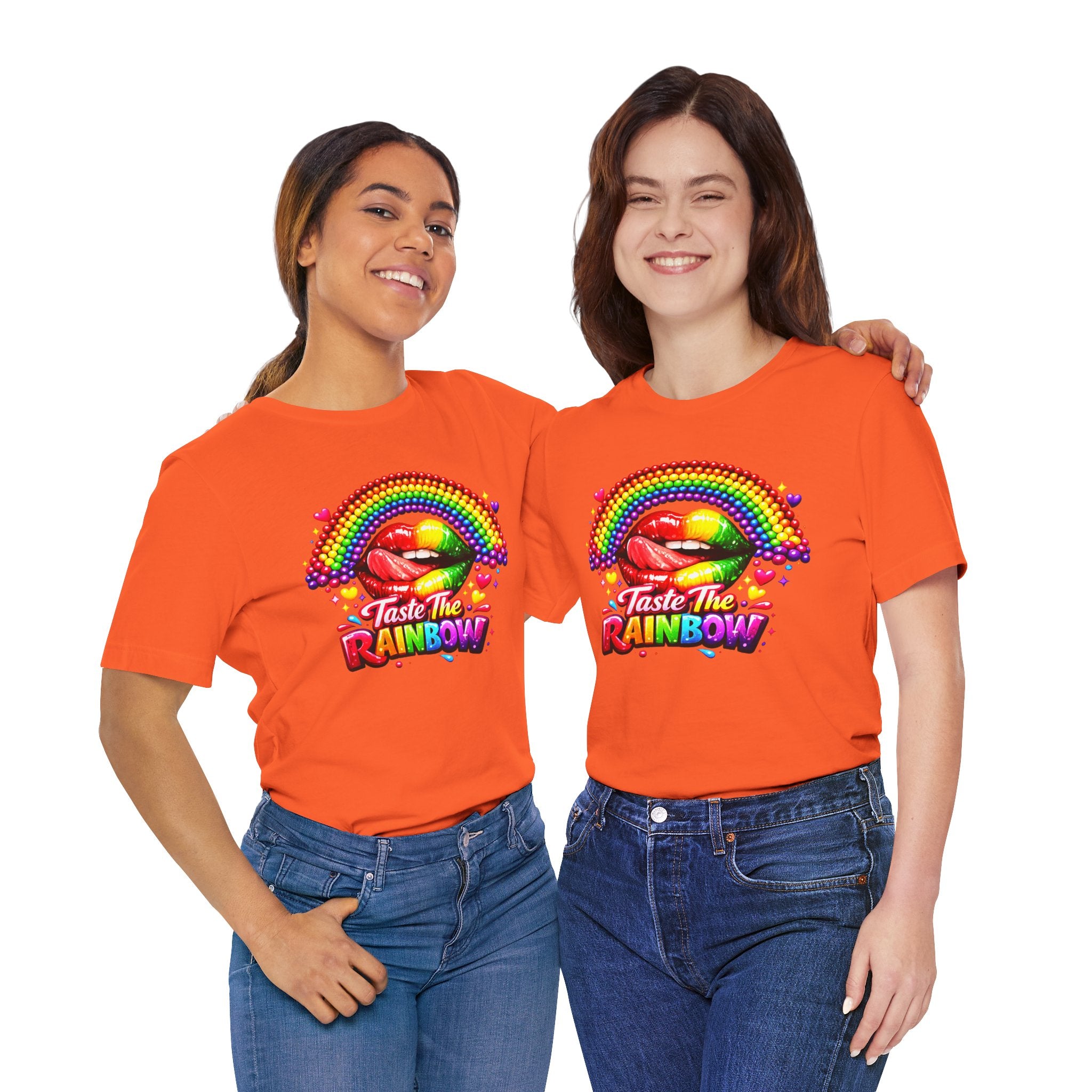 Taste The Rainbow Woman's  Graphic Tee