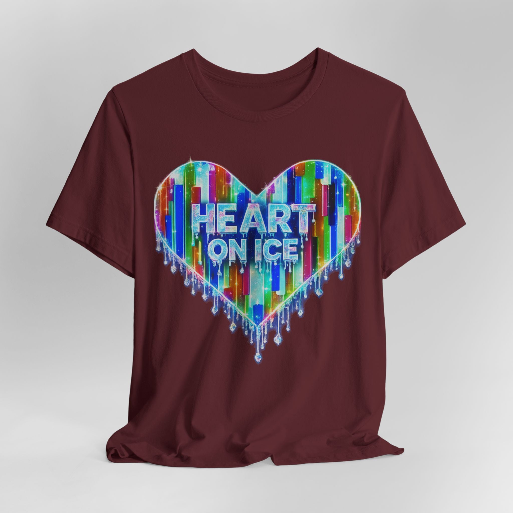 Heart on Ice Diamond Melt Graphic Tee